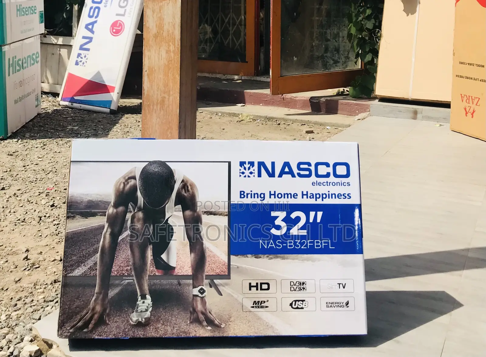 Purchase Digital Satellite Nasco 32 Inch Led Black Tv