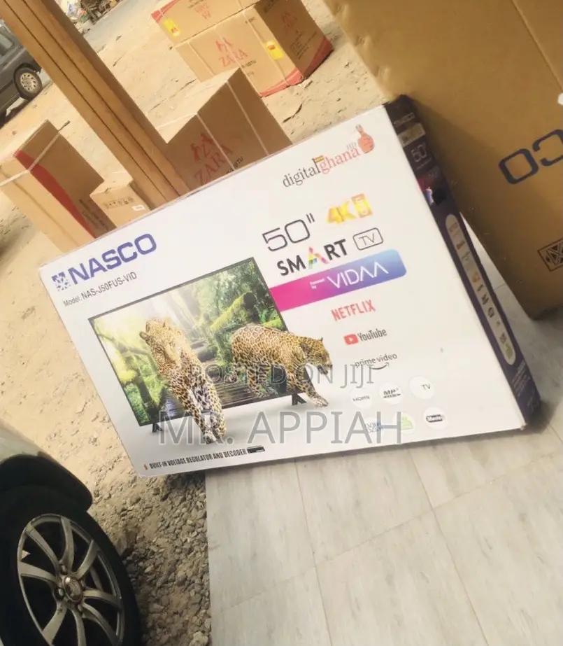 Check Out Quality Nasco Uhd Smart Led Television(Black).