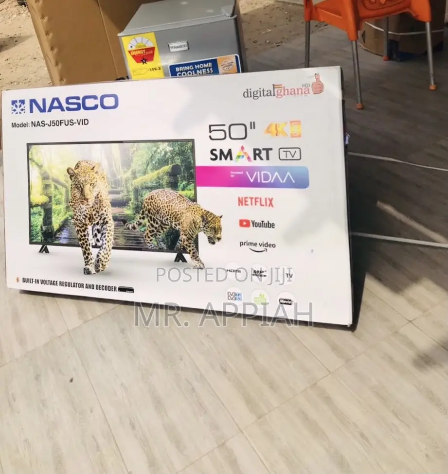 Buy Nasco 50 Inch Uhd Smart Television(Black).
