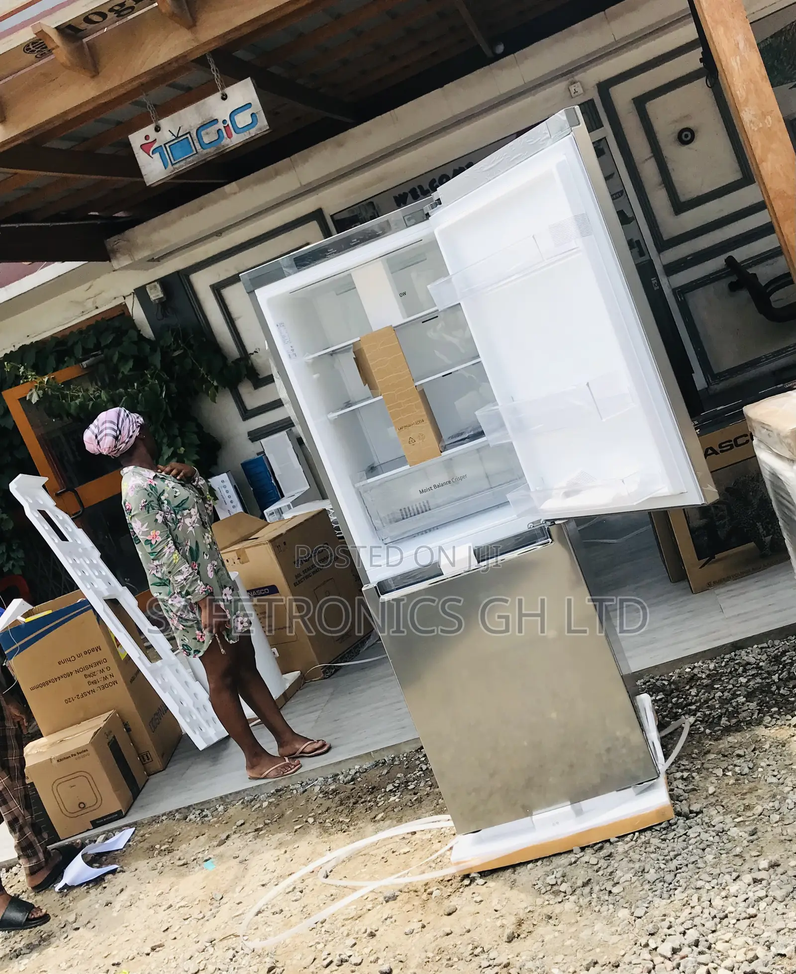 Bottomfreezer LG Gray Doubledoor GC-B399NLJM Fridge 