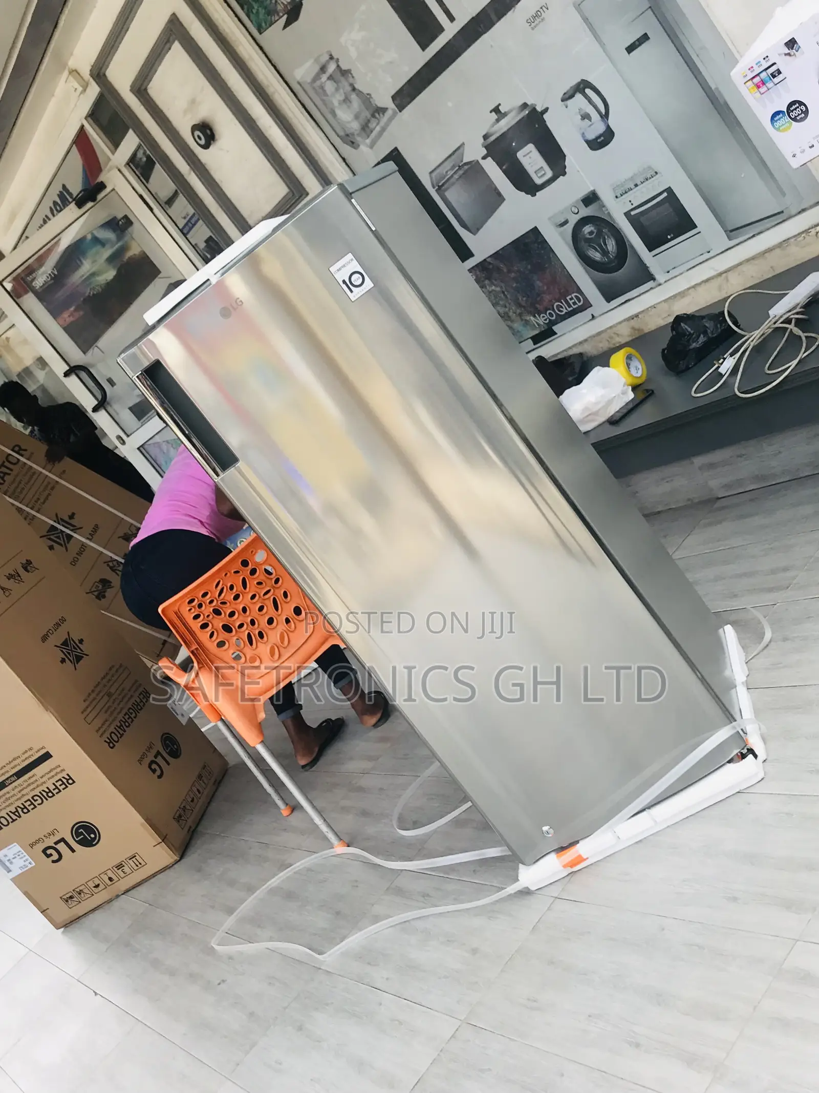 Lastest LG Topfreezer GN-Y331SLS Singledoor Gray Fridge 