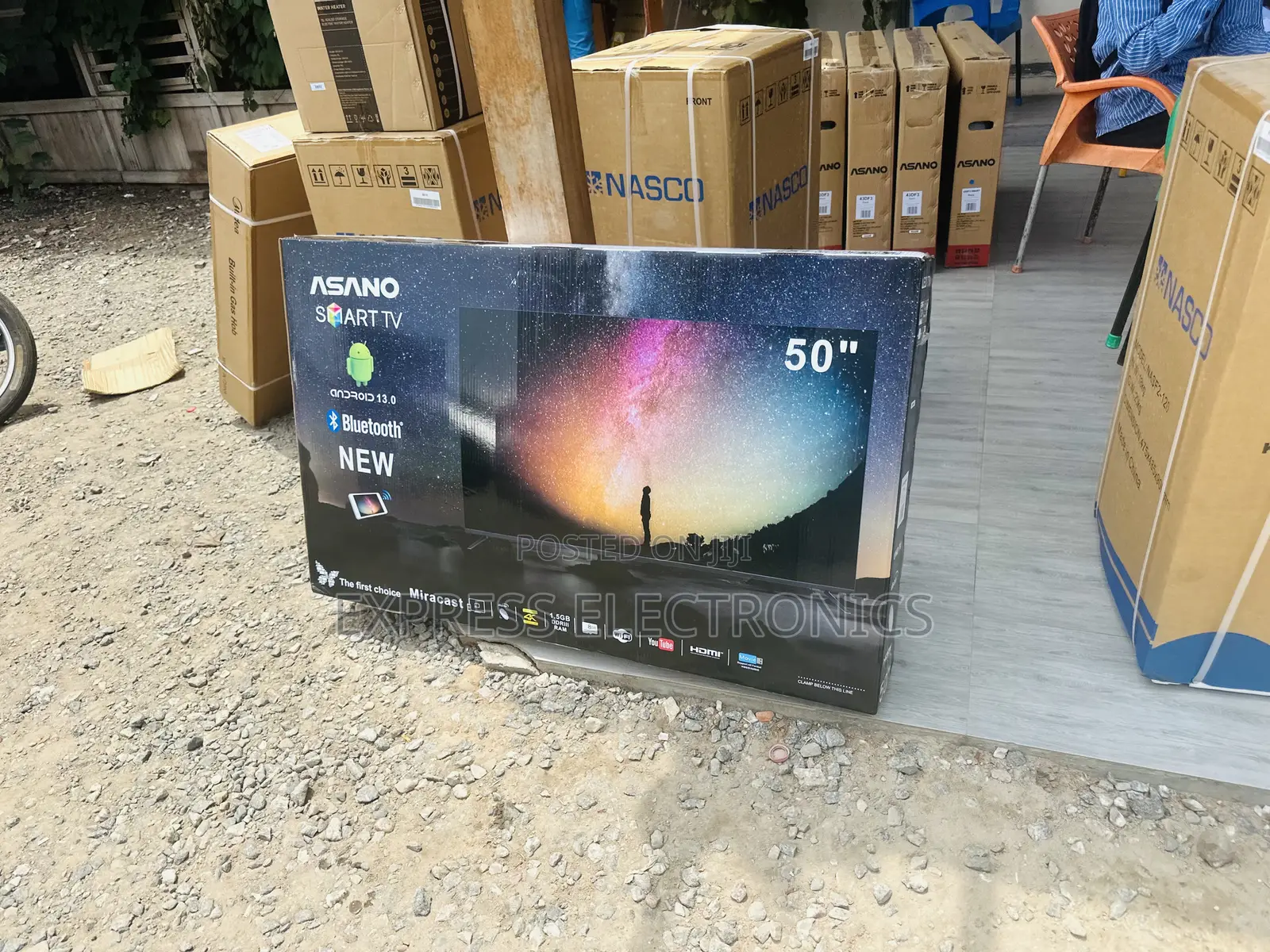 Real Smart UHD Smart Asano 50”