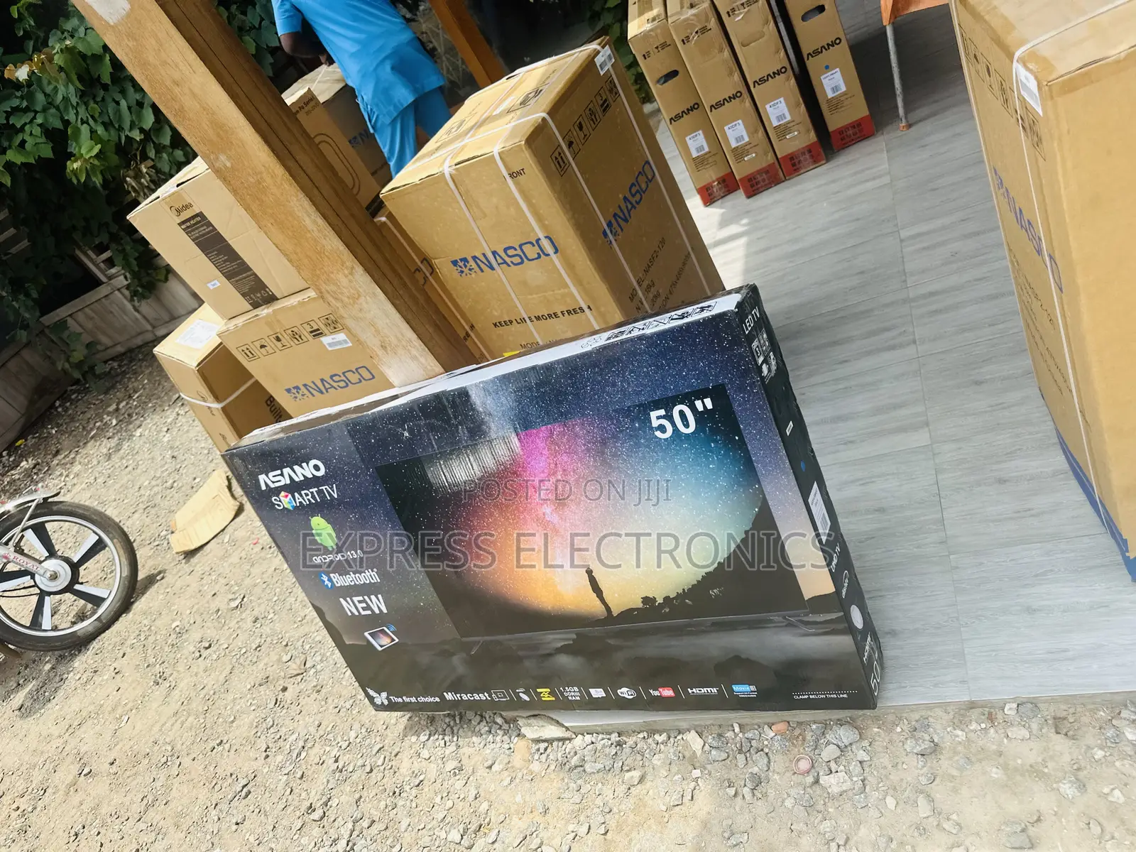 UHD Smart Android Television 50”Asano.