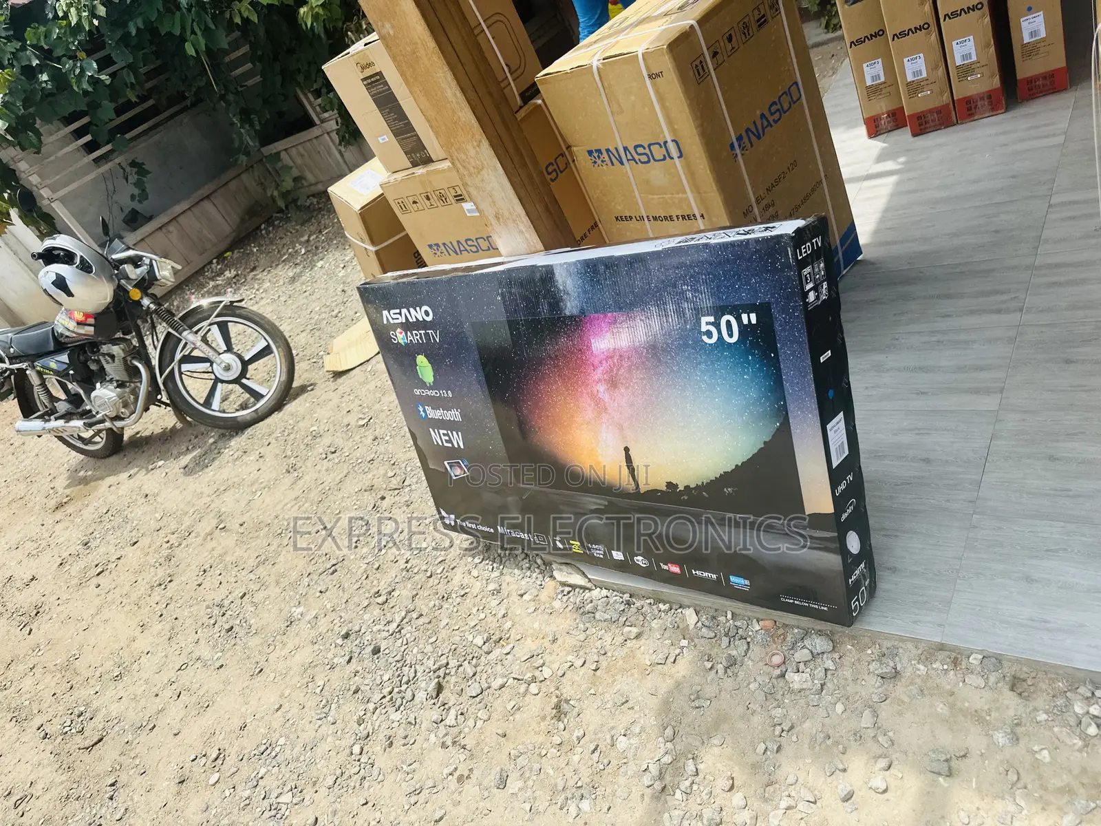 UHD Smart Android Television 50”Asano.