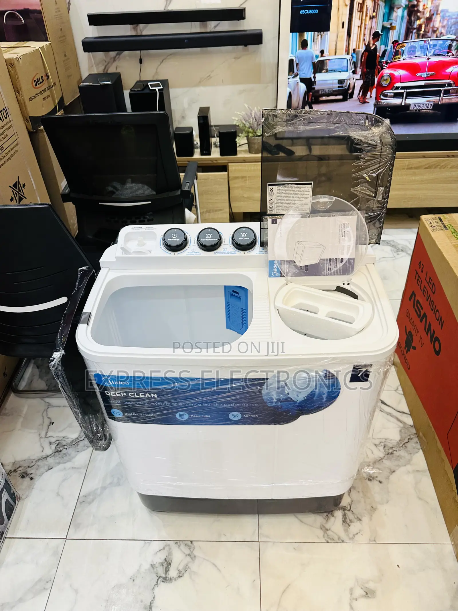 Elegant Design Washing Machine 7kg Topload MIDEA