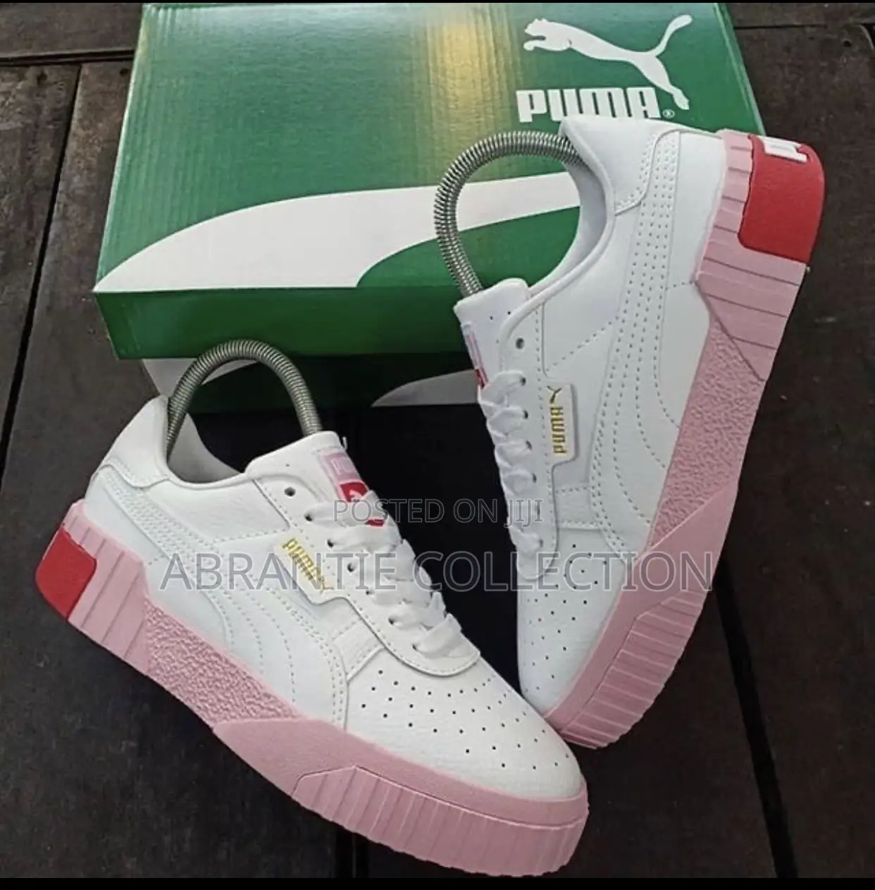 Puma Cali White/Pink