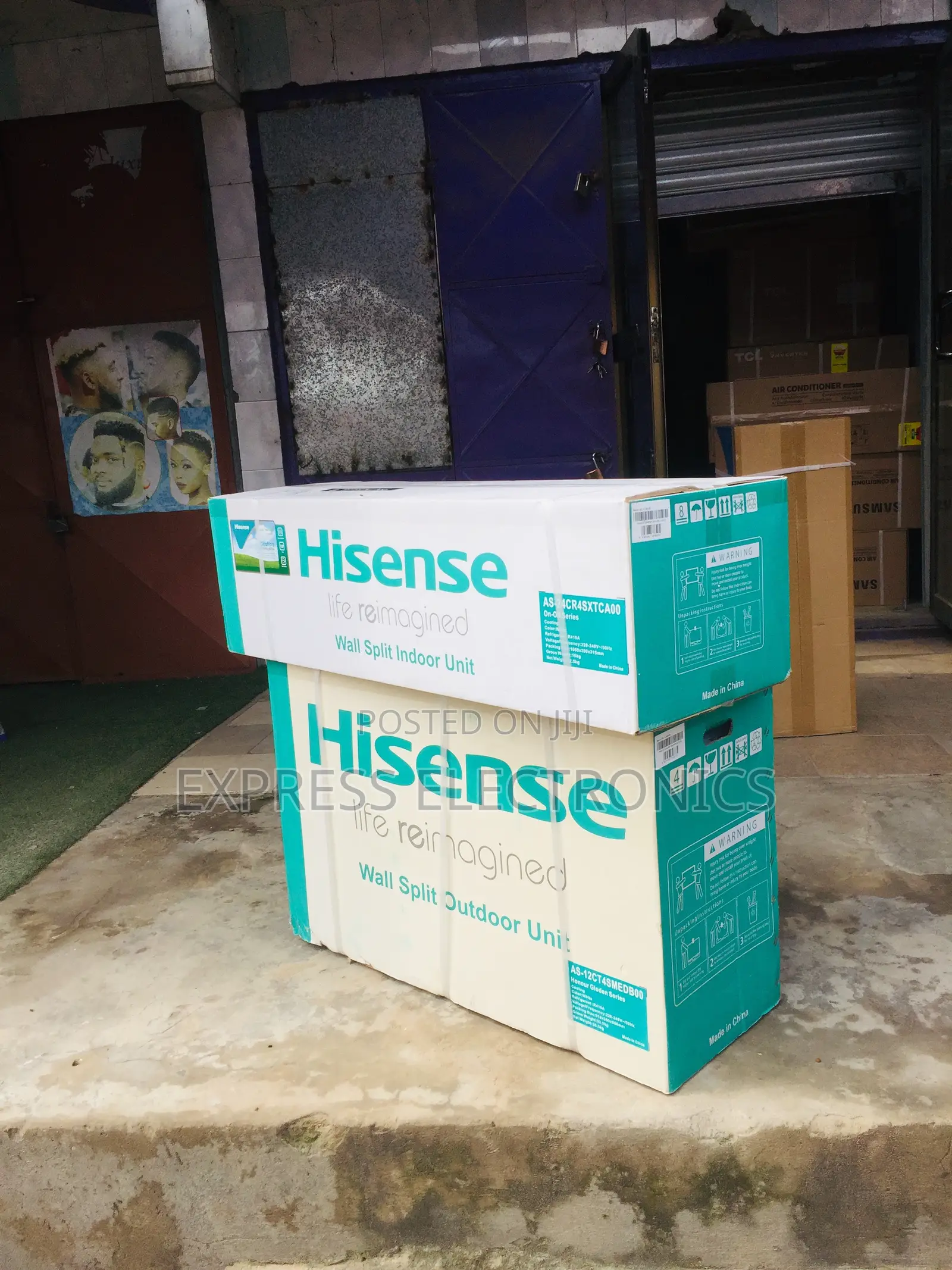 Auto Cleaning Split R410 Gas Hisense 2.5hp