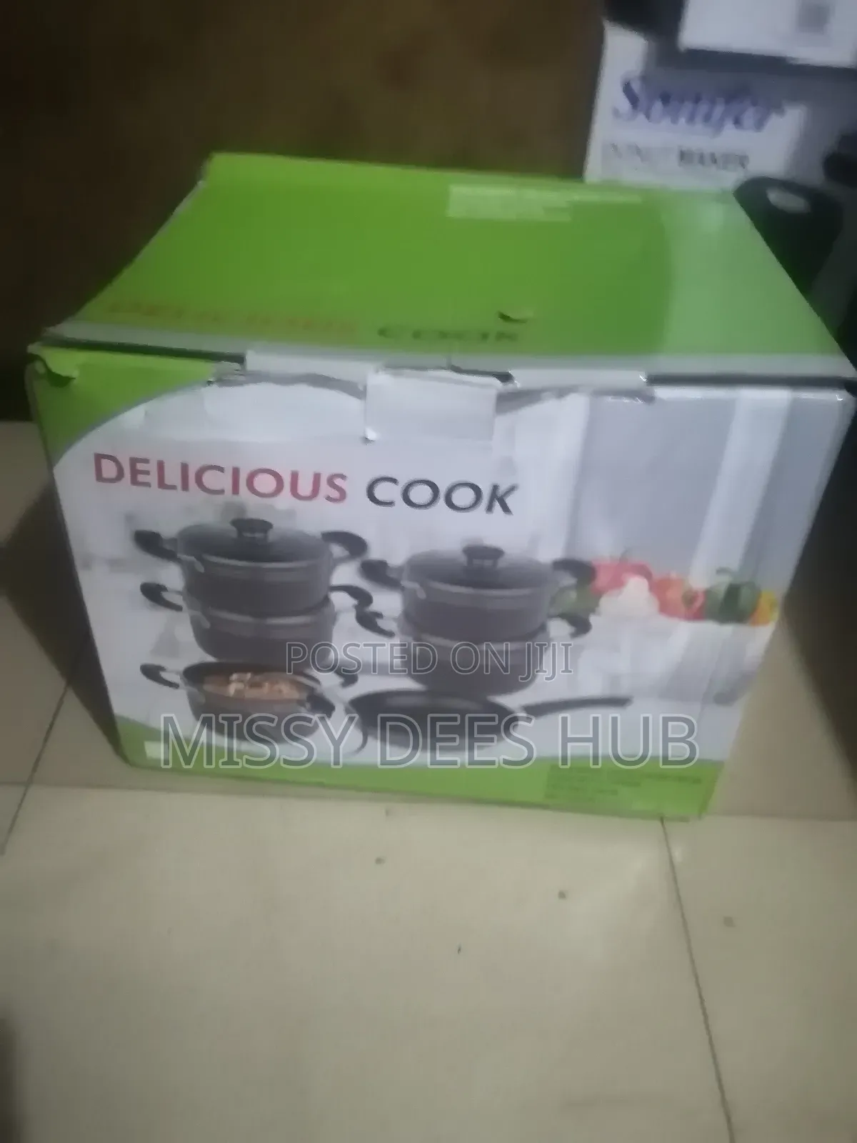 6pcs Delicious Cook Non-Stick Cookware Set - Big Size