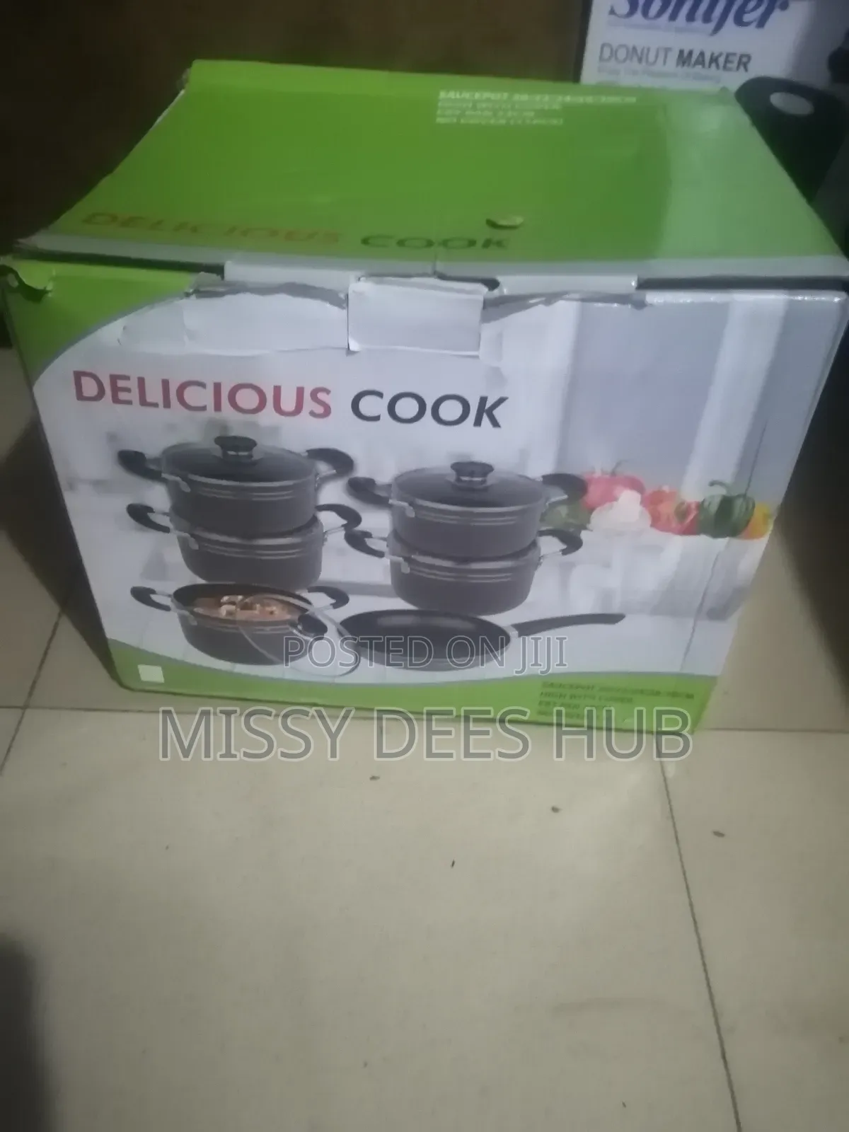 6pcs Delicious Cook Non-Stick Cookware Set - Big Size