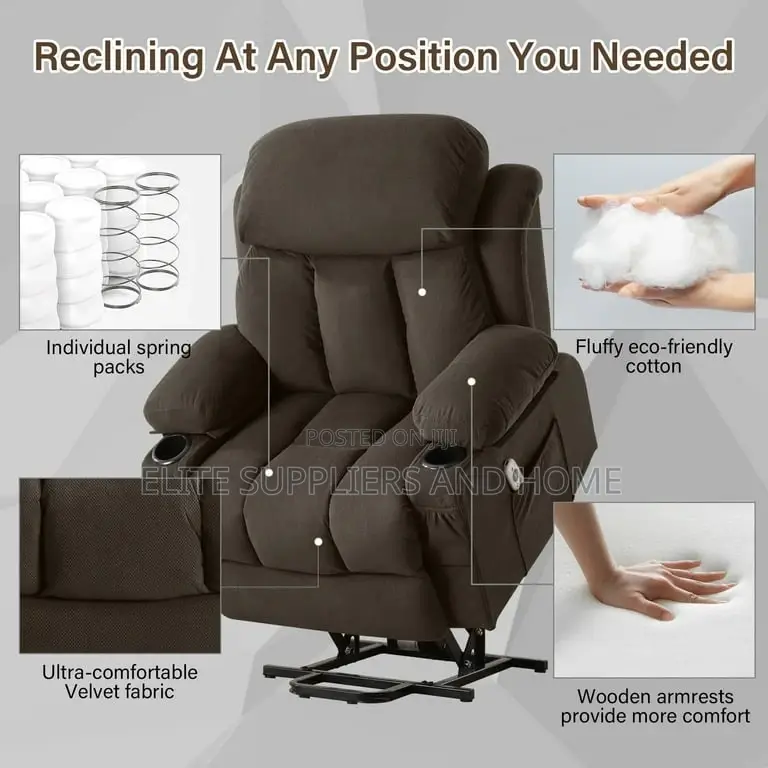 Electric Massage Chair With Recliner