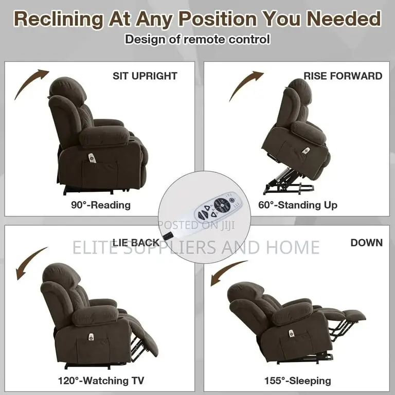 Electric Massage Chair With Recliner