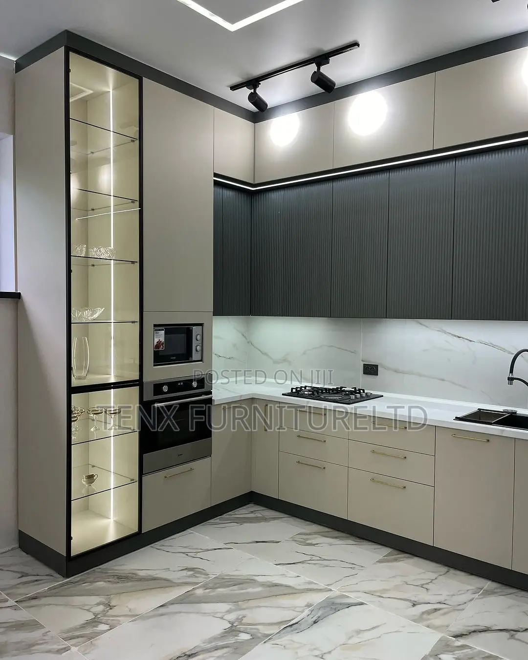 Kitchen Cabinet With (L Shape) Artens