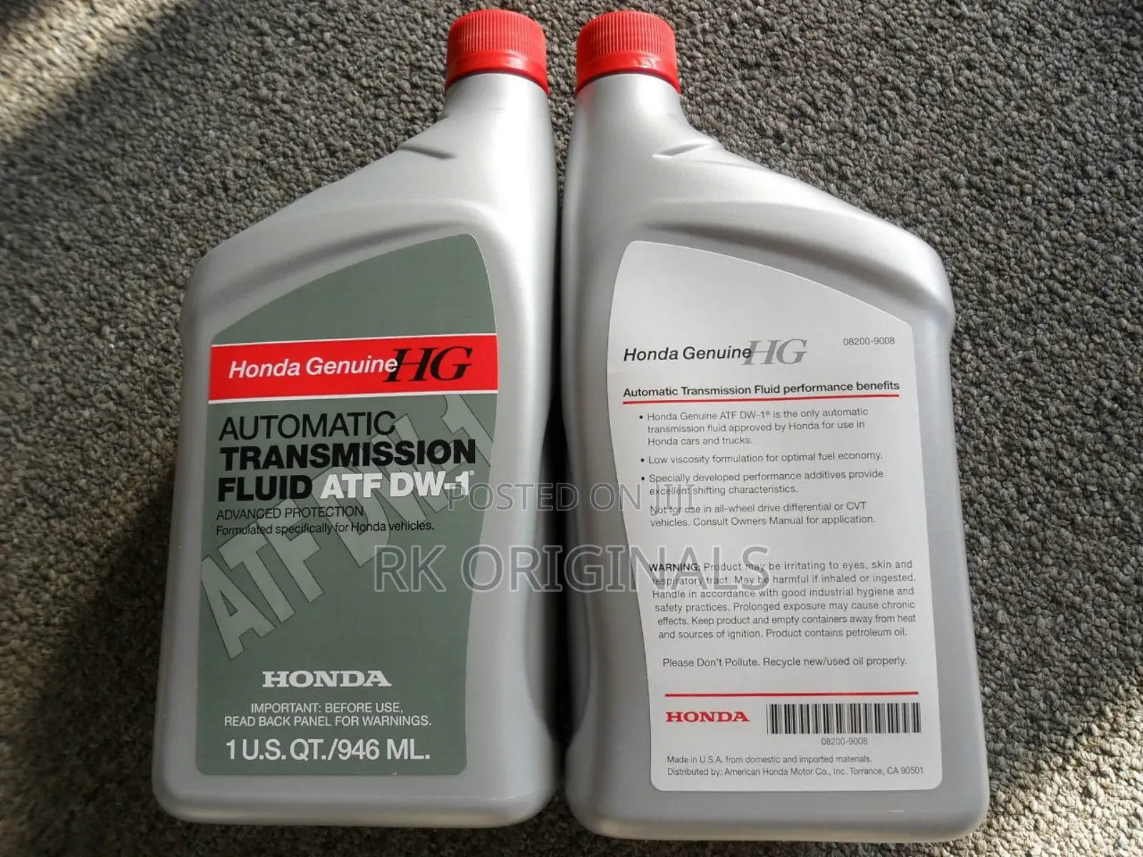 Honda Genuine Atf Dw-1 1l Imported From Usa