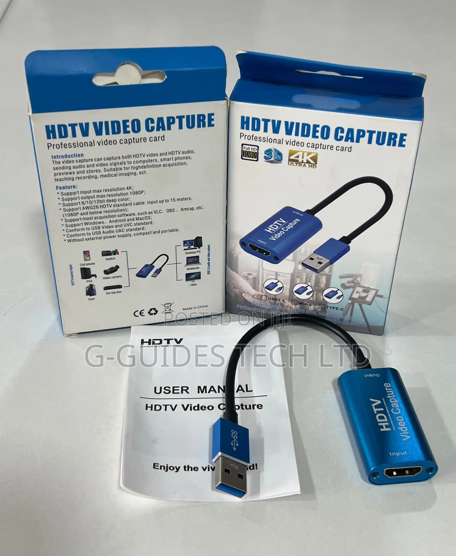 HDMI Video Capture, HDMI to USB 3.0 Video Capture