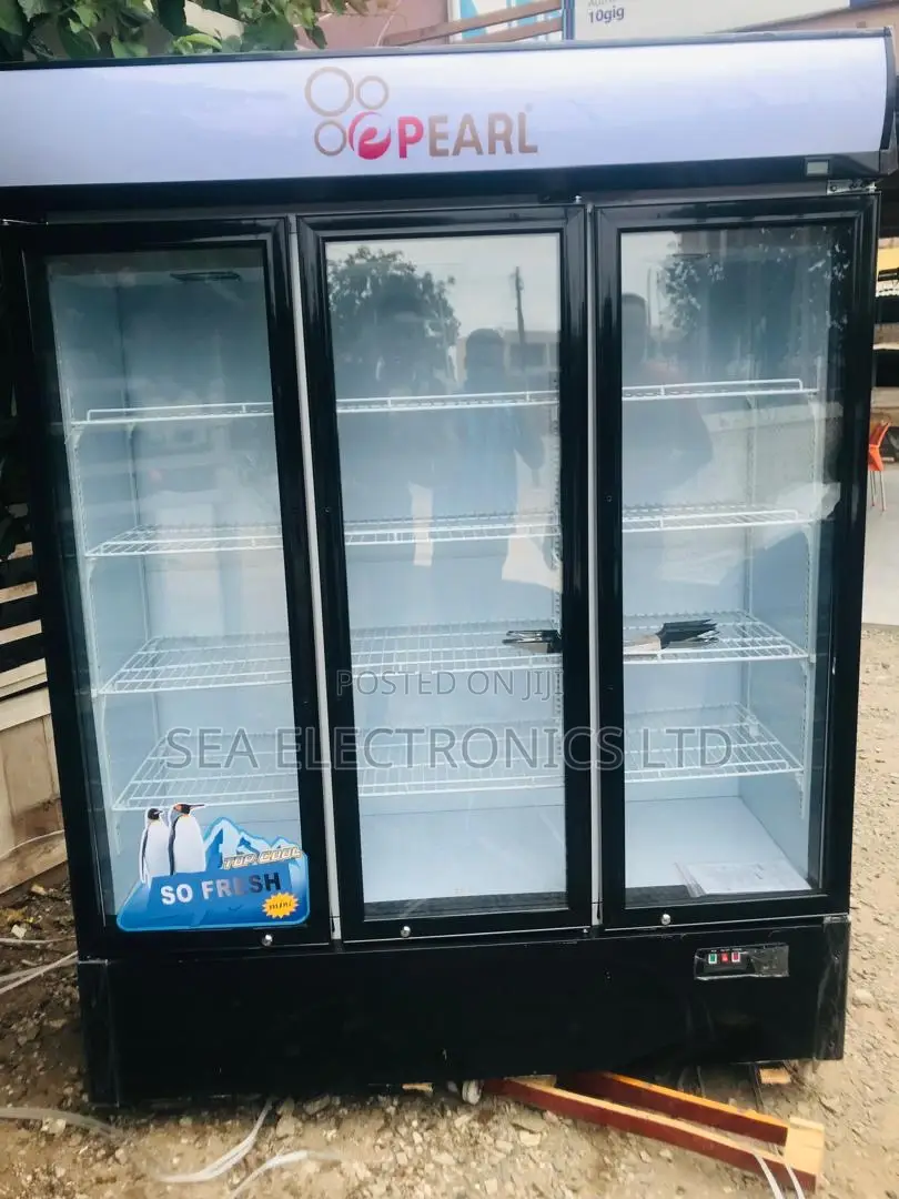 Pearl 950 Liters 3 Doors Display Fridge