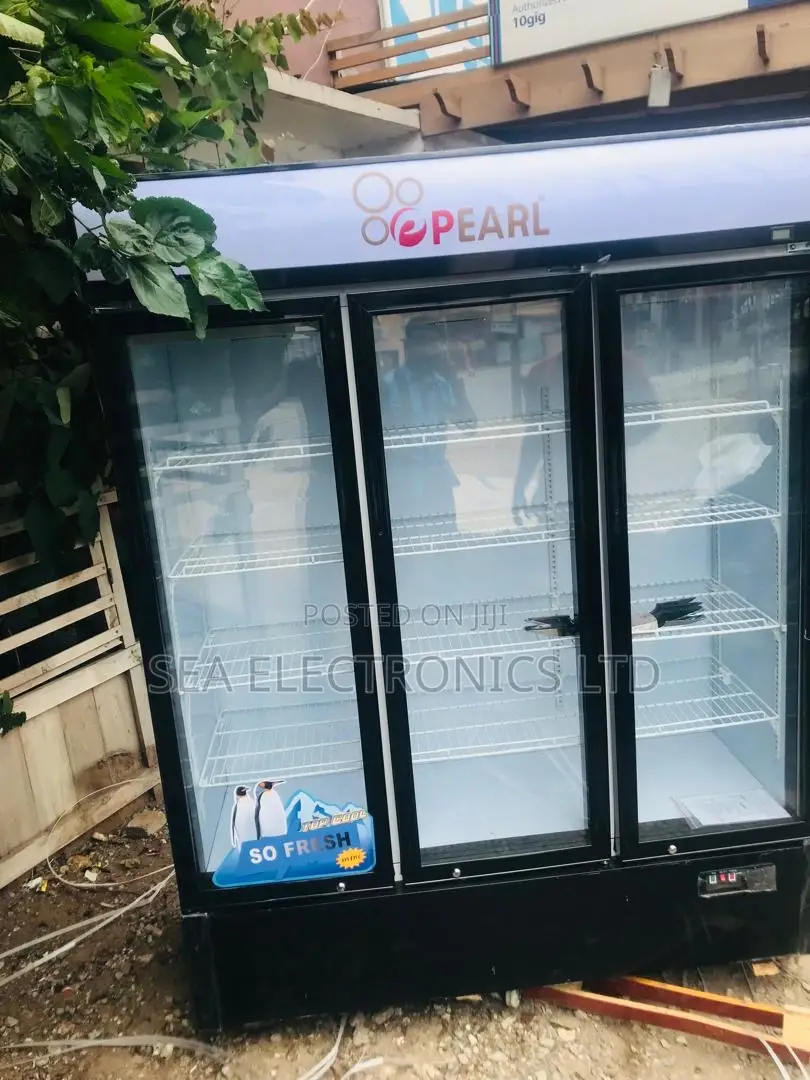 New Pearl 950 Liters 3 Doors Display Fridge