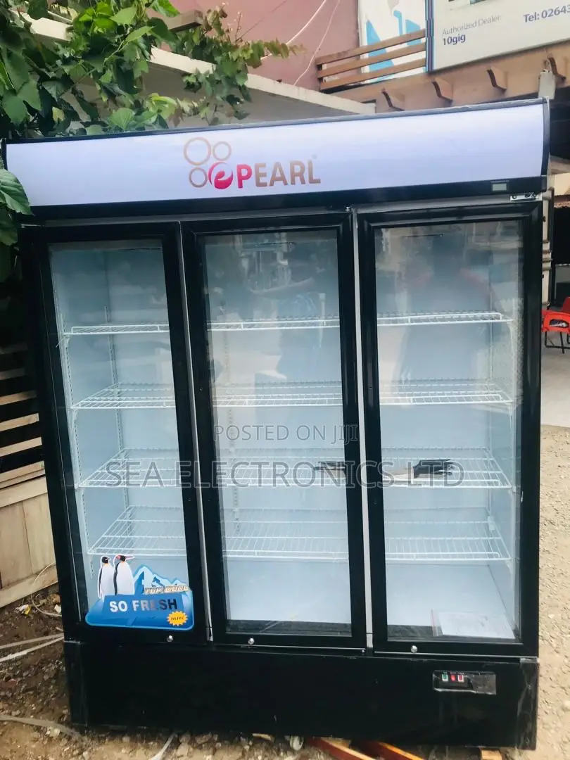 Super Quality Pearl Display 3door Fridge Available