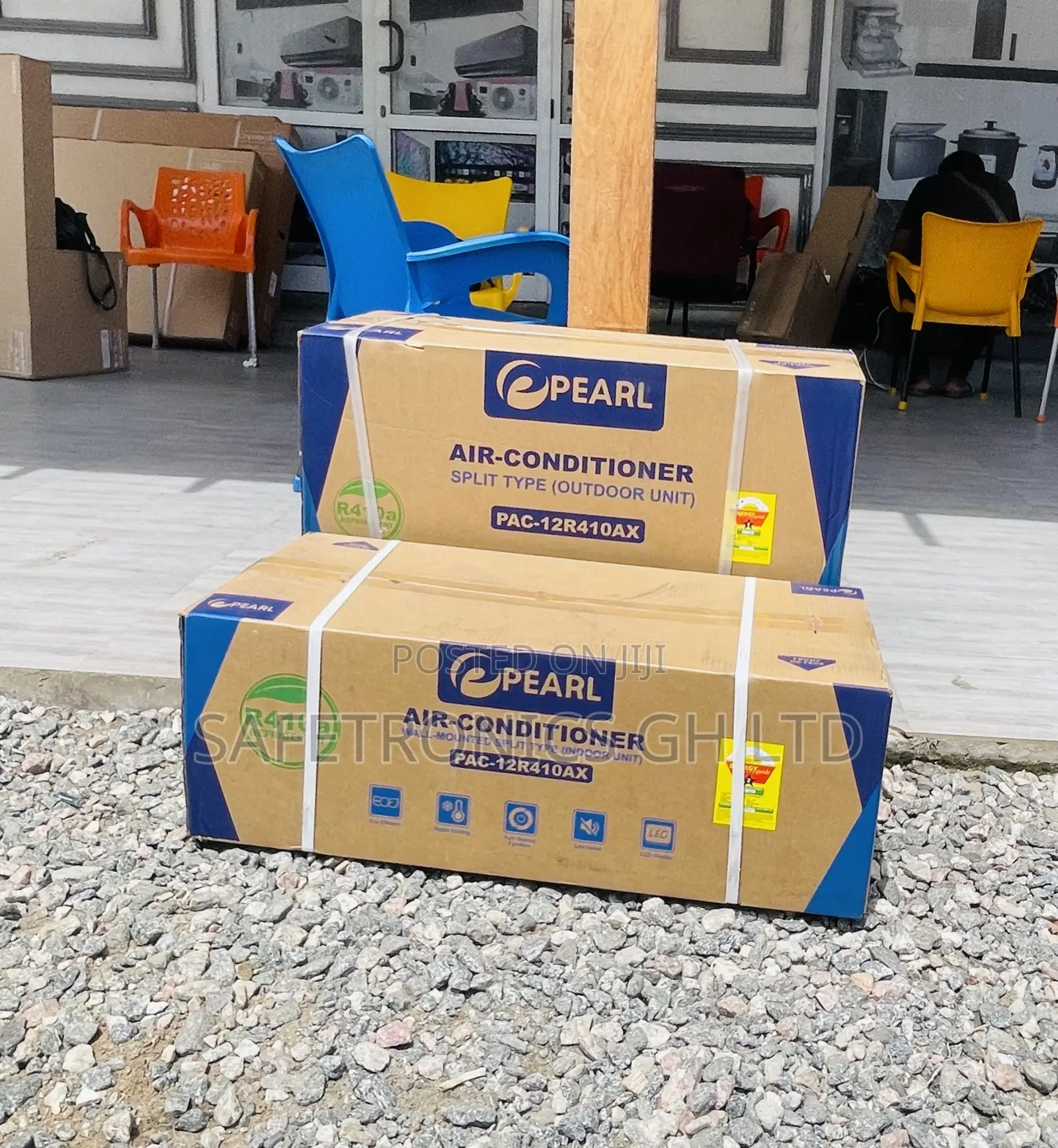 Essential Non-Inverter 1.5hp R410 Gas White Pearl AC