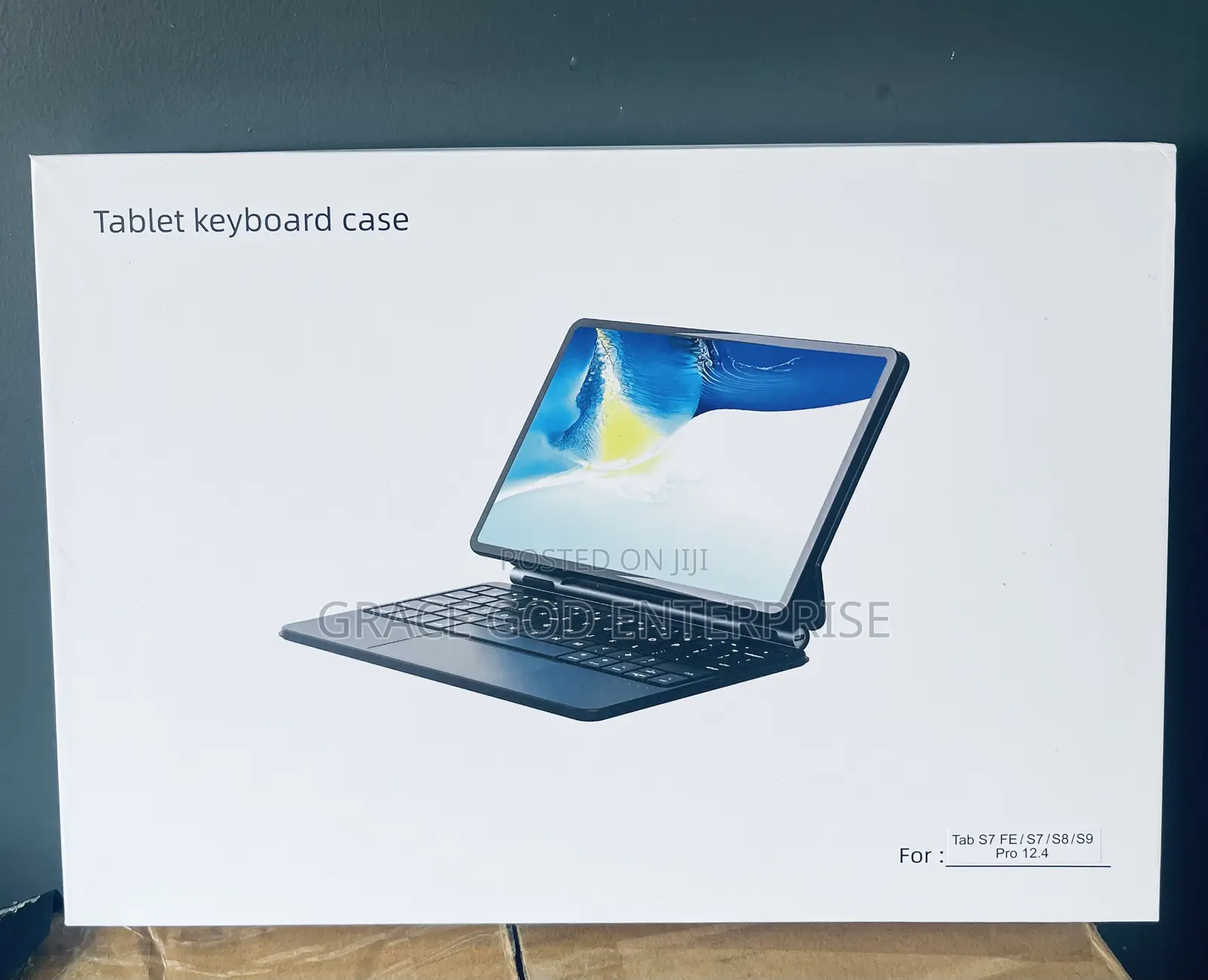 Samsung Tab S7fe/7+/8+/9+/9fe Keyboard With Backlit(12.4)