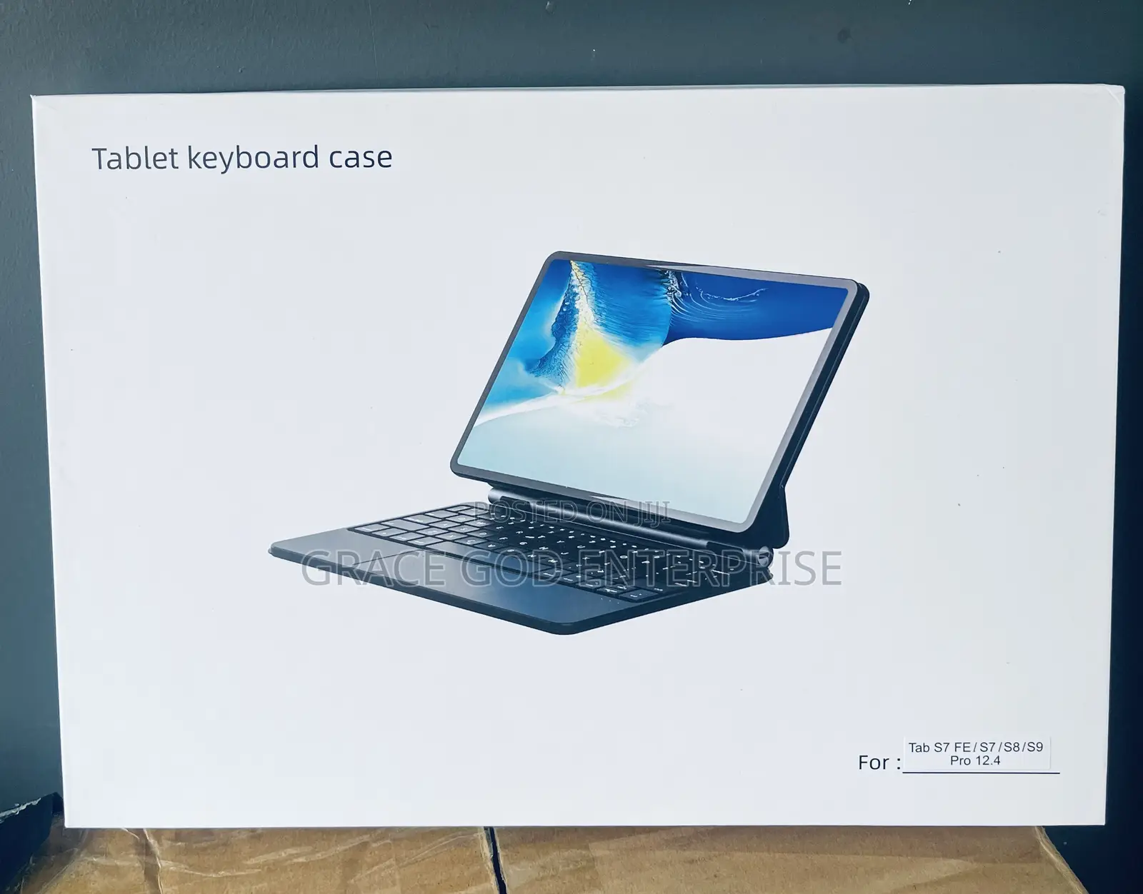 Samsung Tab S7fe/7+/8+/9+/9fe Keyboard With Backlit(12.4)