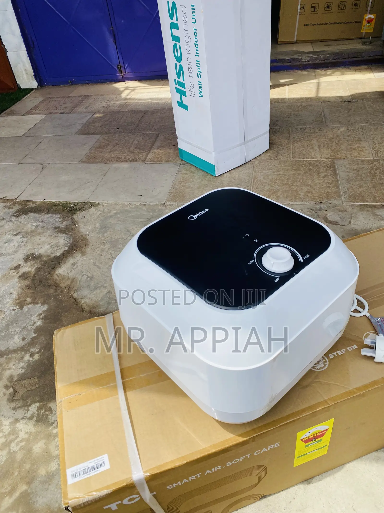 Check Out Authentic Midea 15ltr Electric Water Heater.