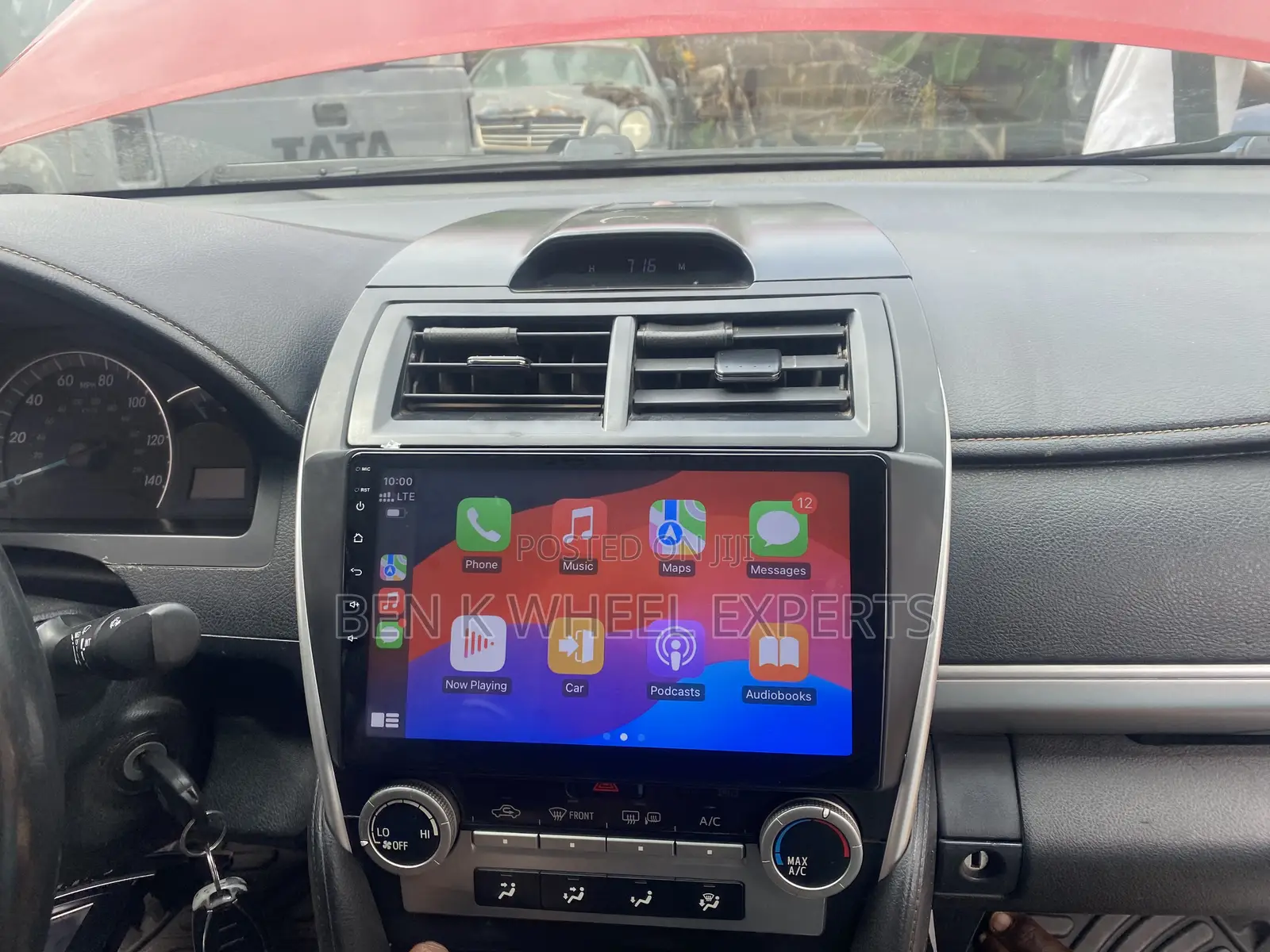 Toyota Camry Spider Carplay Android Auto Tape