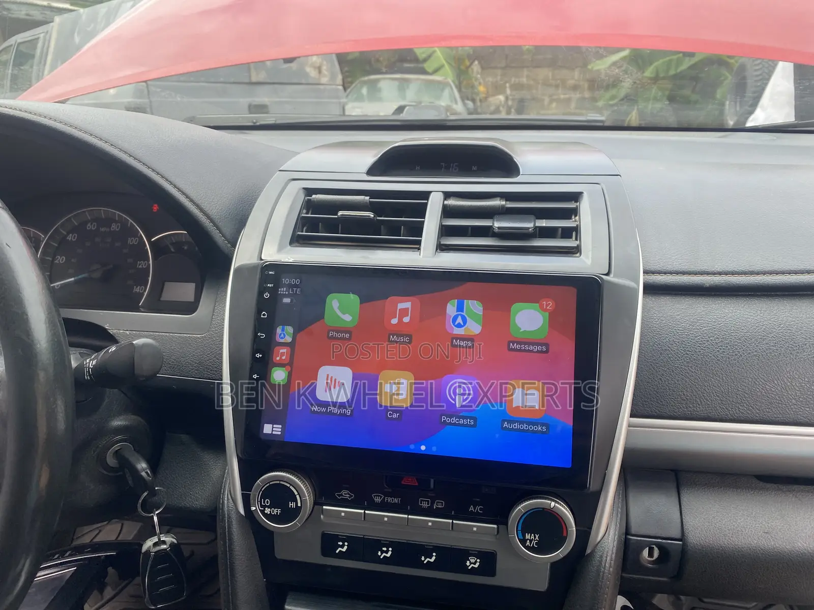 Toyota Camry Spider Carplay Android Auto Tape