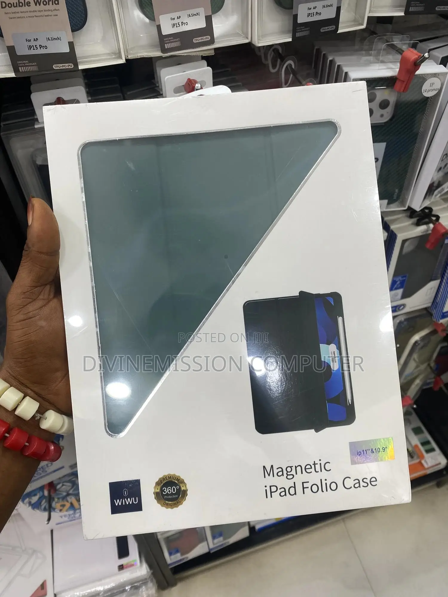 Wiwu Magnetic iPad Folio Case for iPad 11 and 10.9