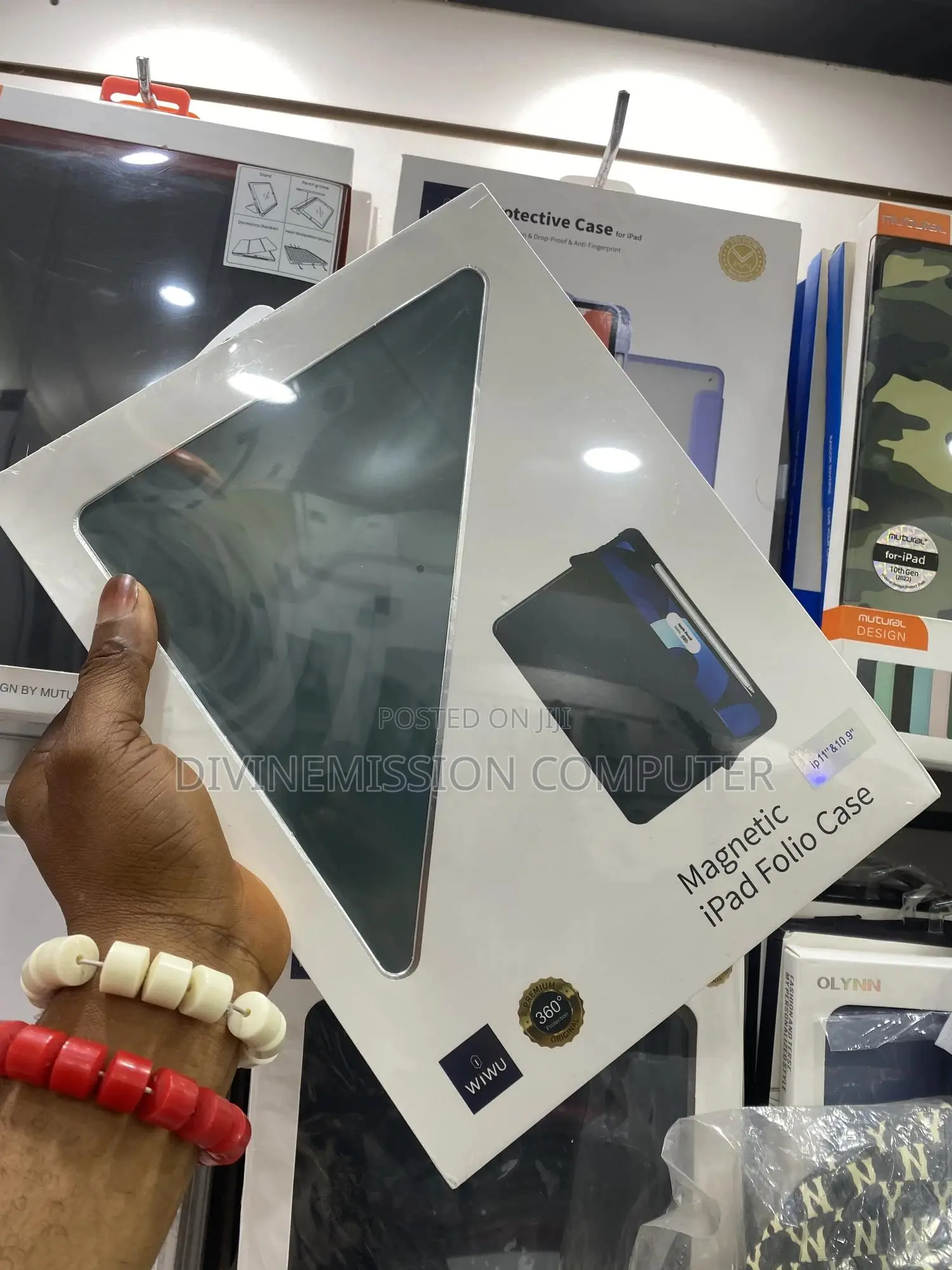 Wiwu Magnetic iPad Folio Case for iPad 11 and 10.9