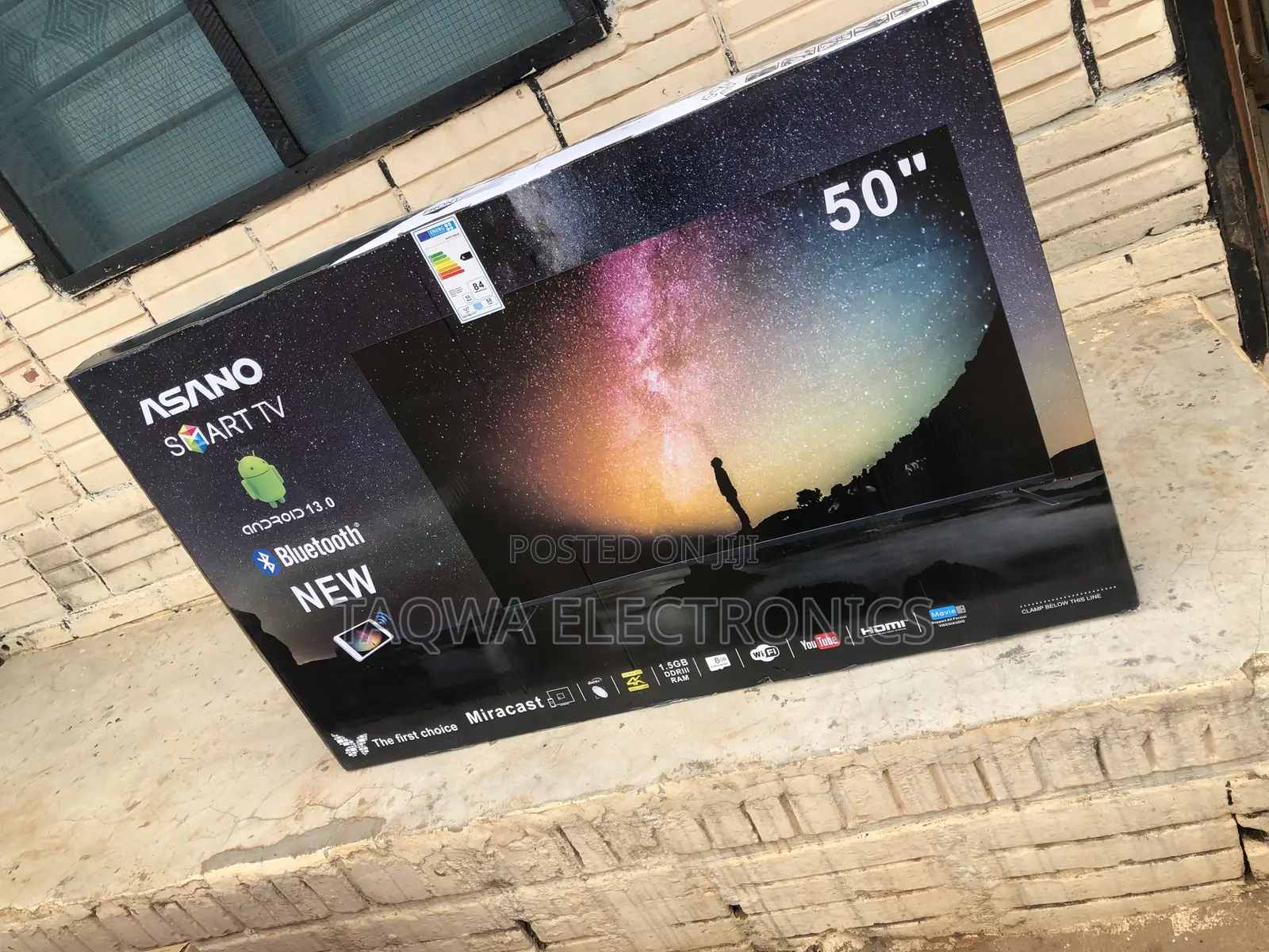 Asano 50””Ultra Hd Androide Tv