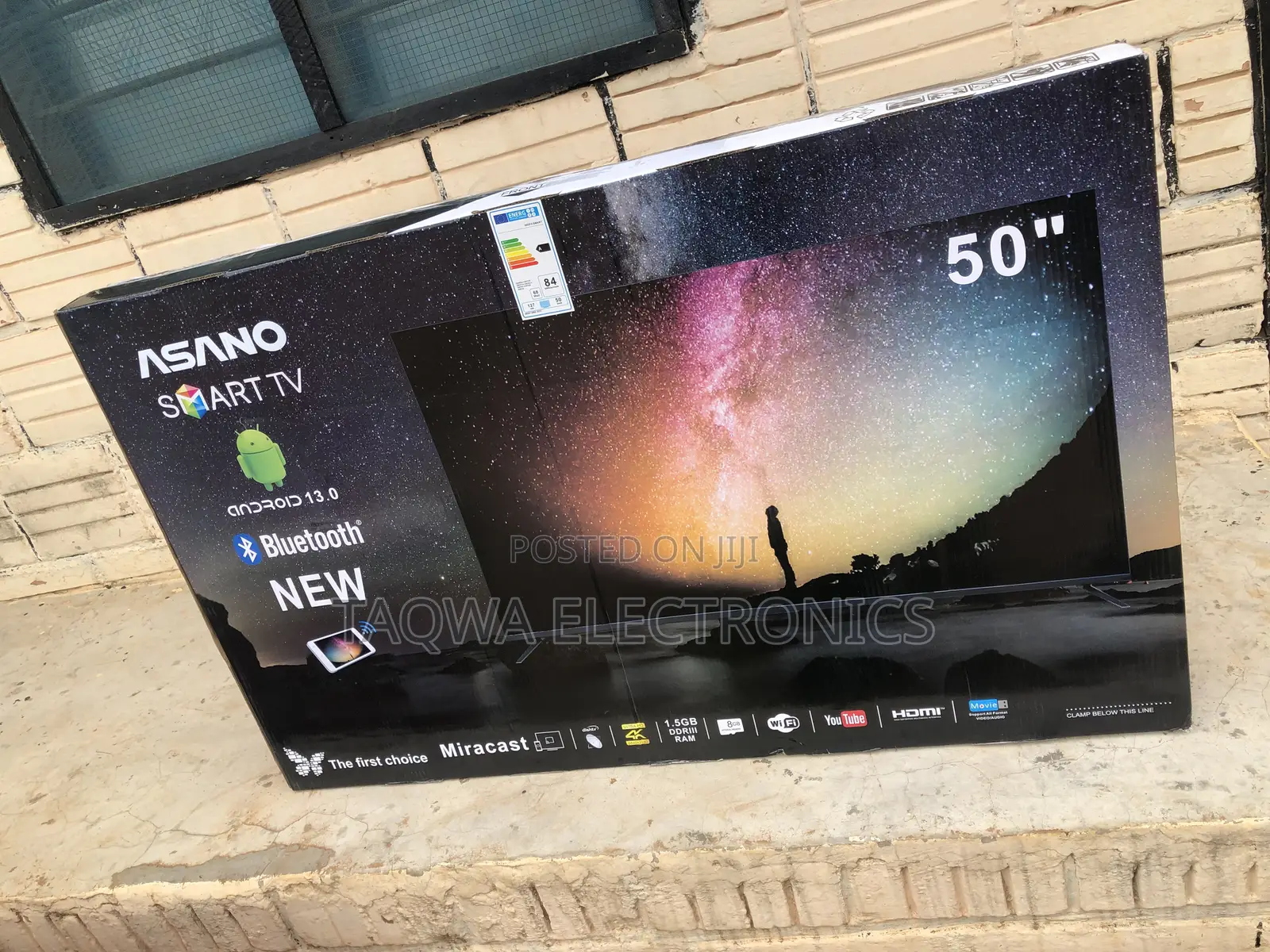 Asano 50””Ultra Hd Androide Tv