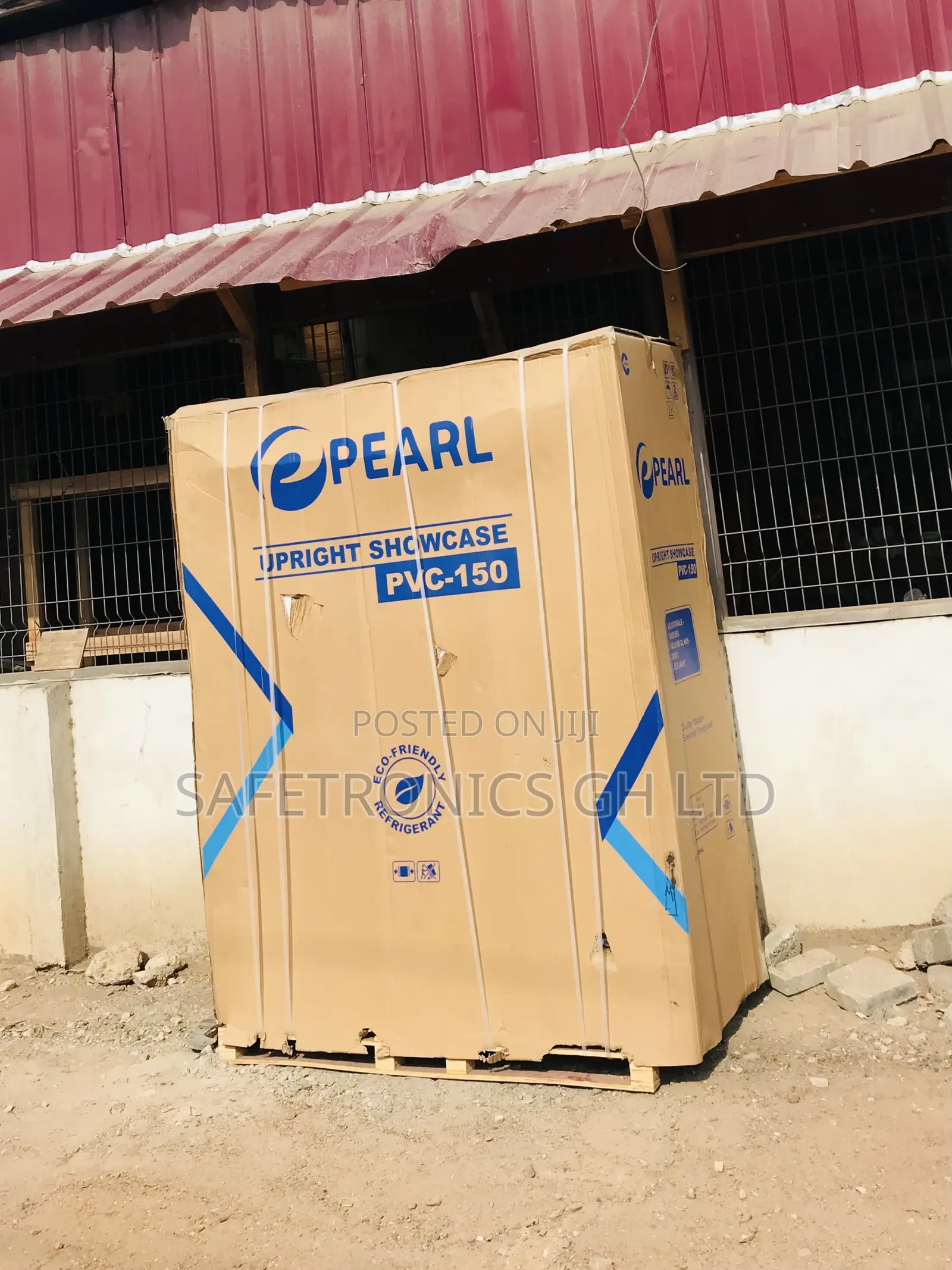 Genuine Pearl Glass PVC-150 Display 3 Doors Fridge 