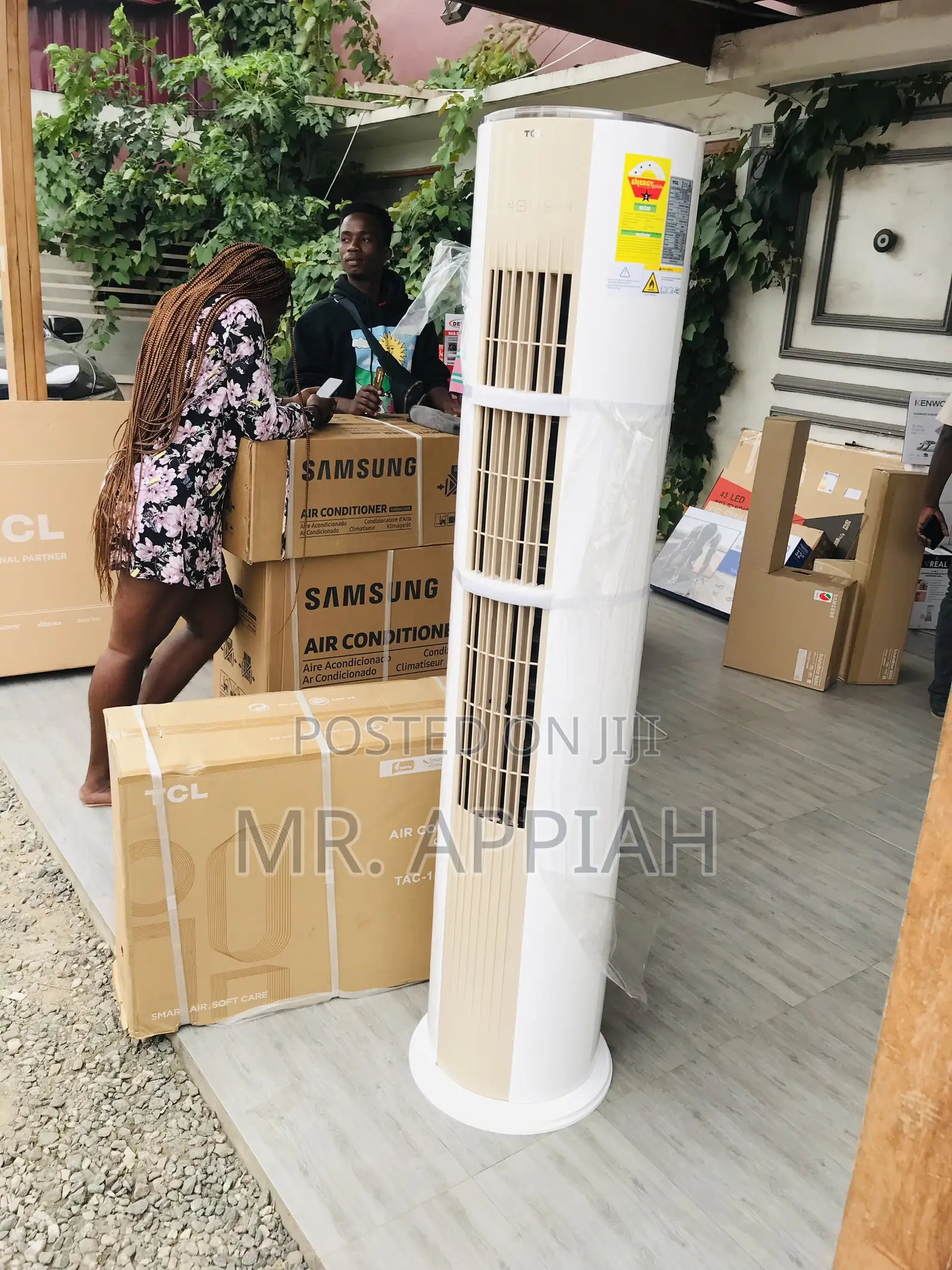 Extremely Chilling TCL 2.5hp Floor Standing R32 Ac(White).