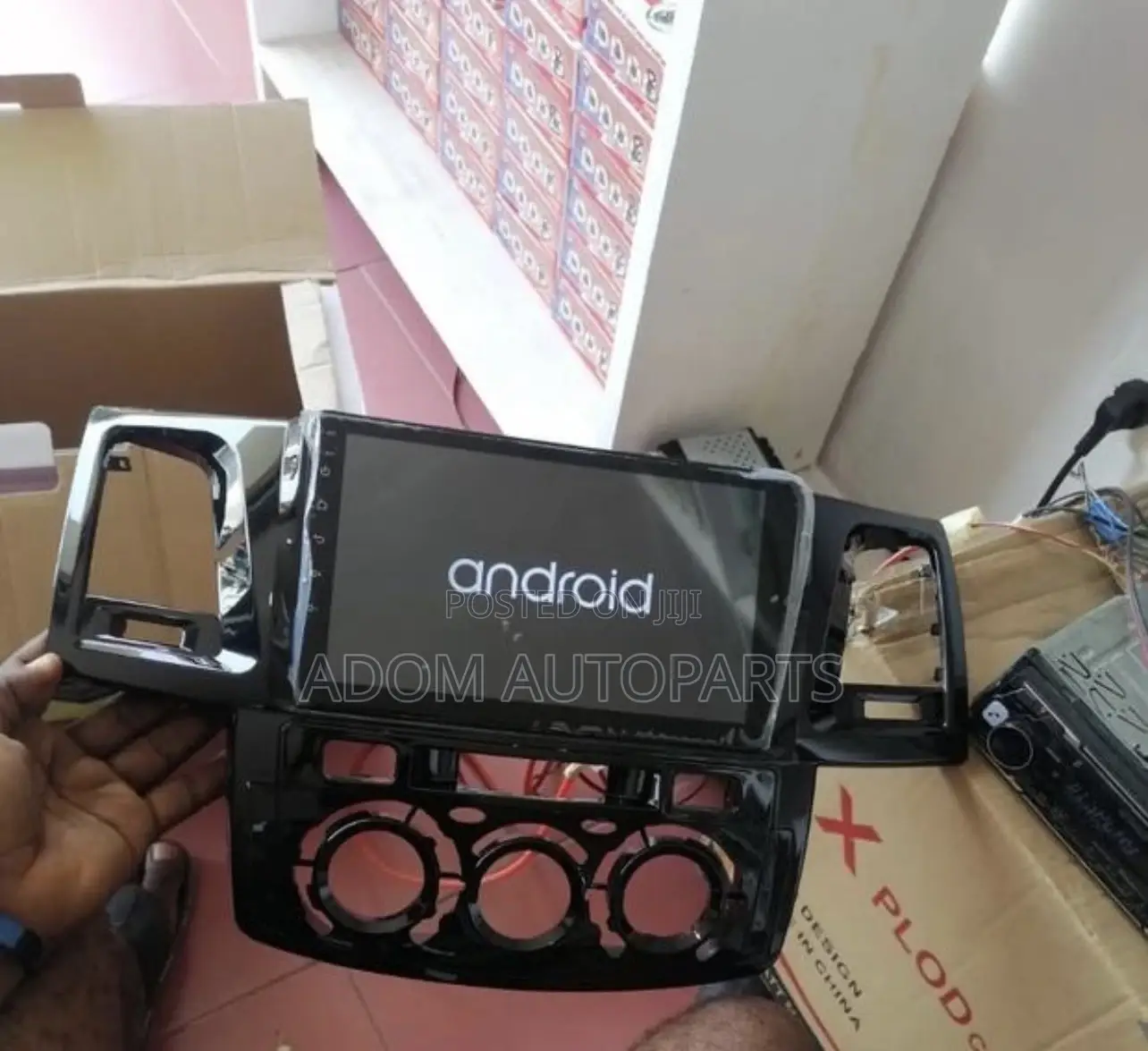 Toyota Hilux Fortuner Android Tape Screen