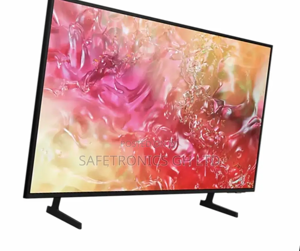 Glossy Black Samsung Uhd 65 Inch Smart Cu71 Tv