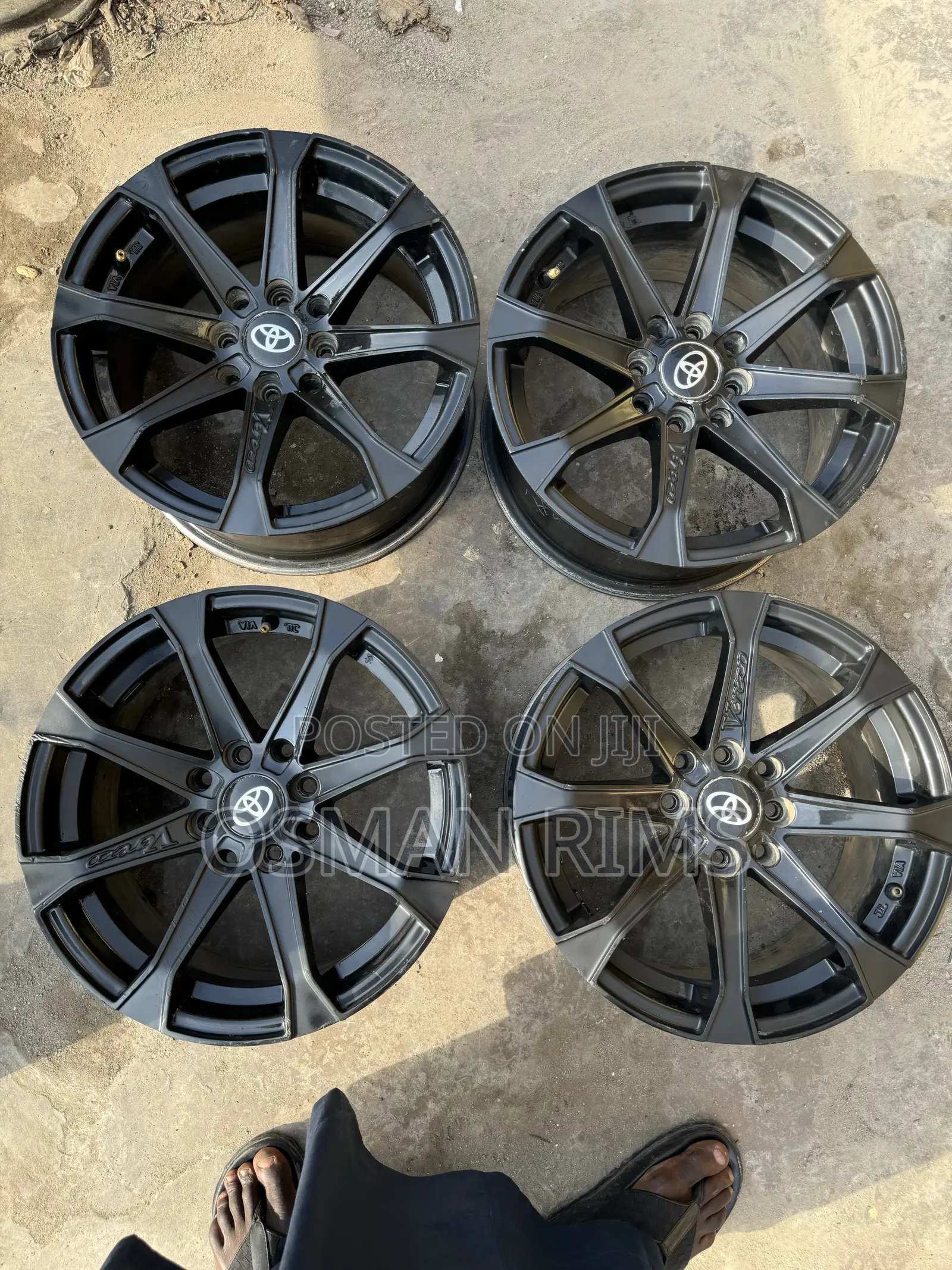 Toyota Yaris Rim 15 Matt Black