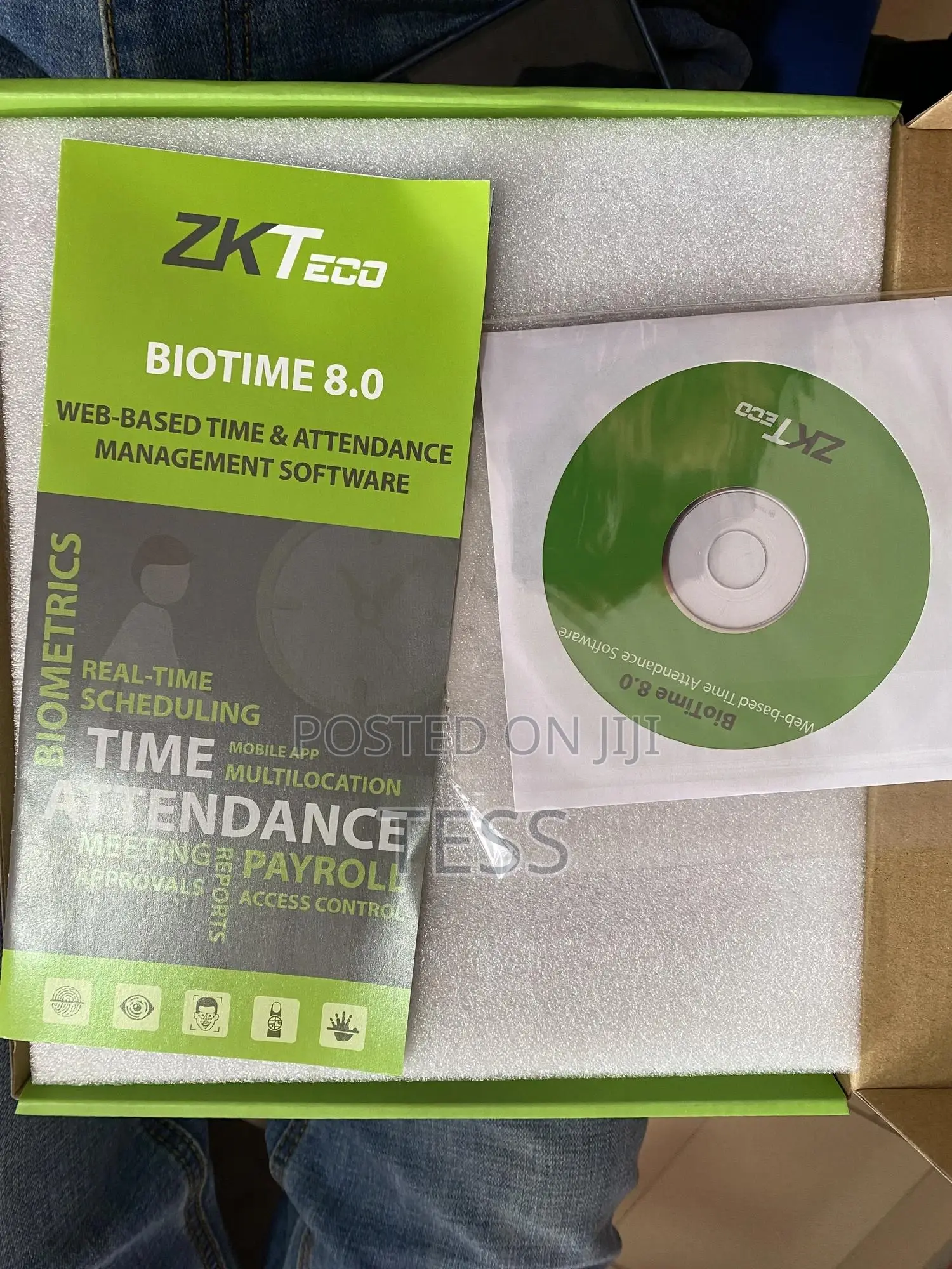 Mb460 Zkteco Facial Reg Time Attendance and Access Control.