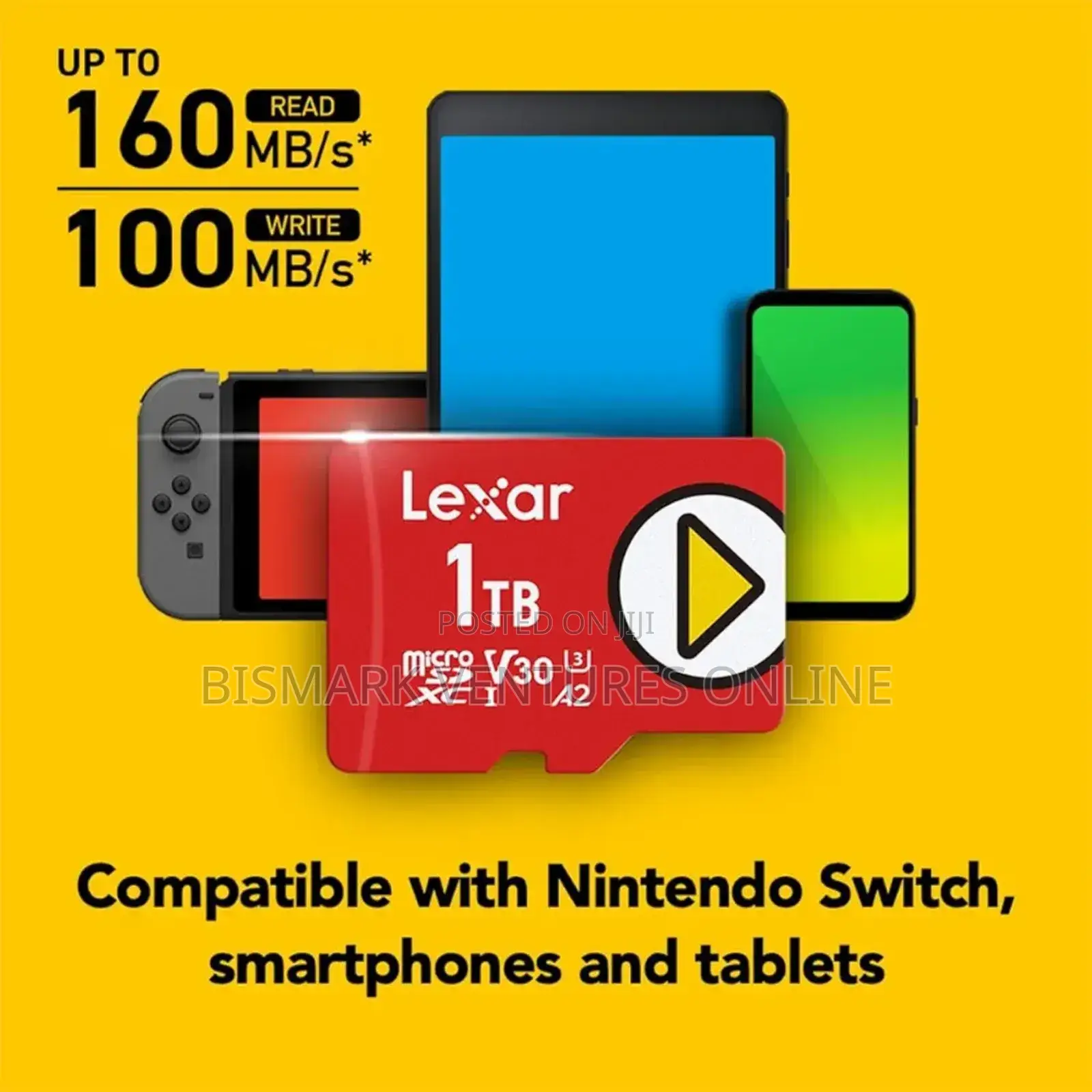 1tb Lexar Play Microsdxc Memory Card for Nintendo Switch.