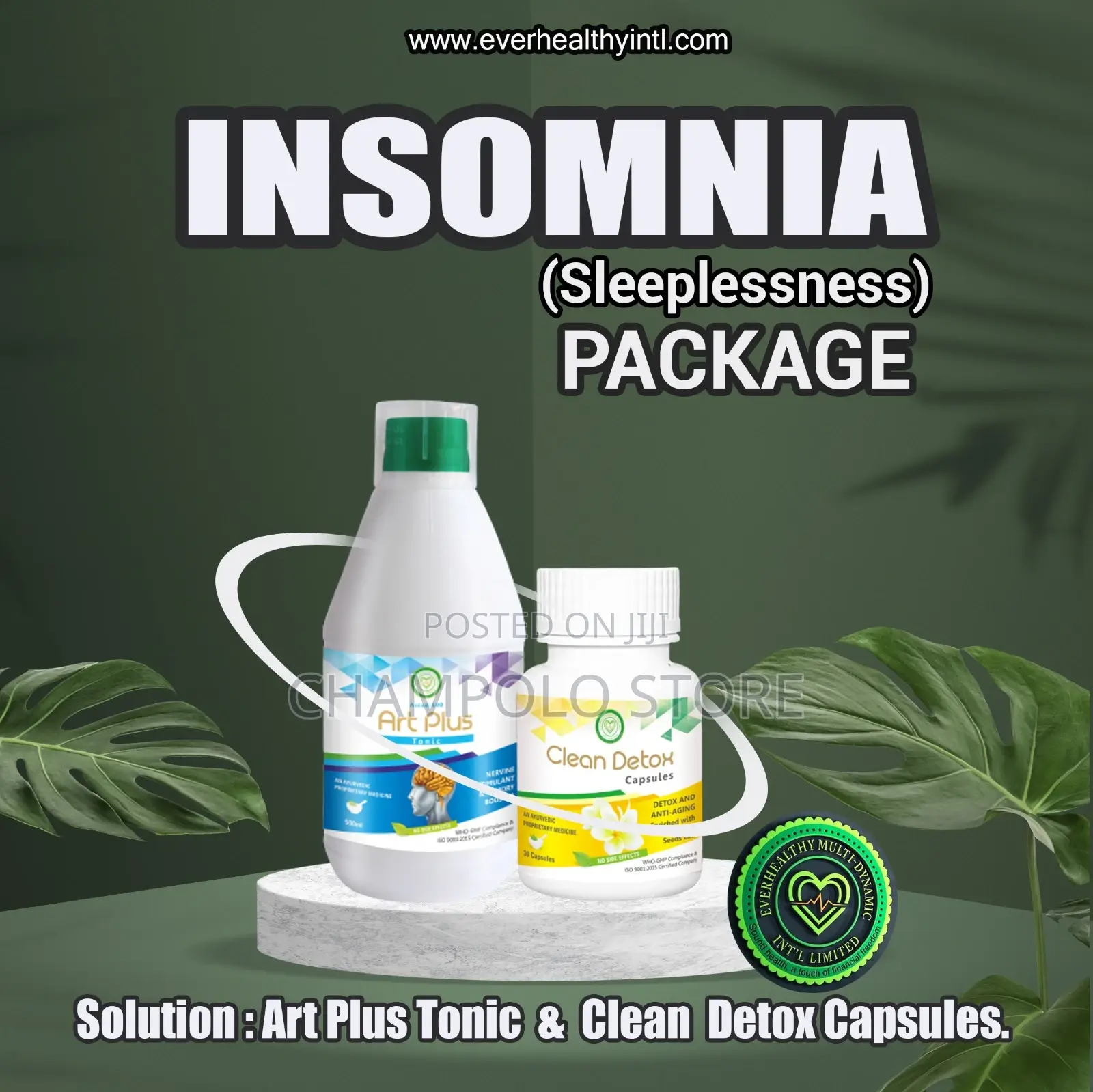 Supplement Solution for Insomnia (Sleeplessness)