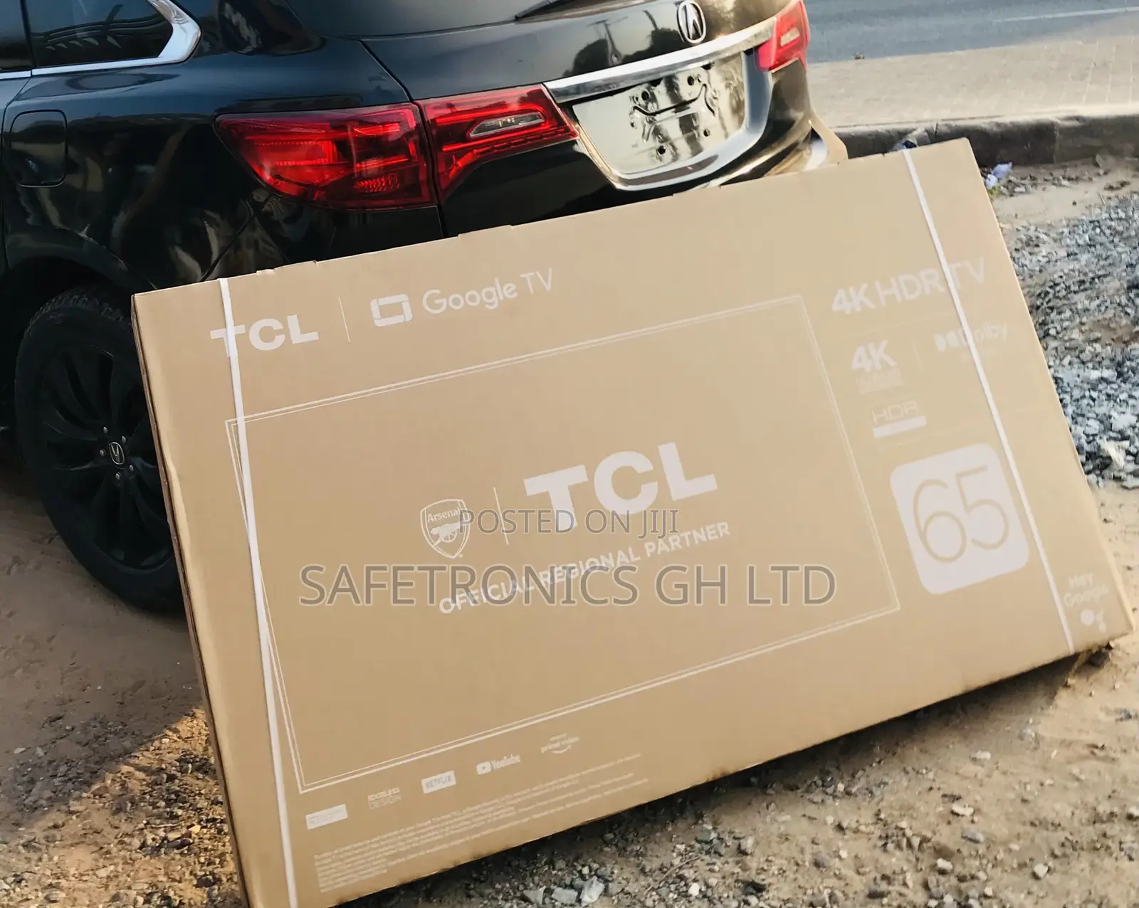 Electric TCL 65 Inch Smart Led P635 (Black) Tv