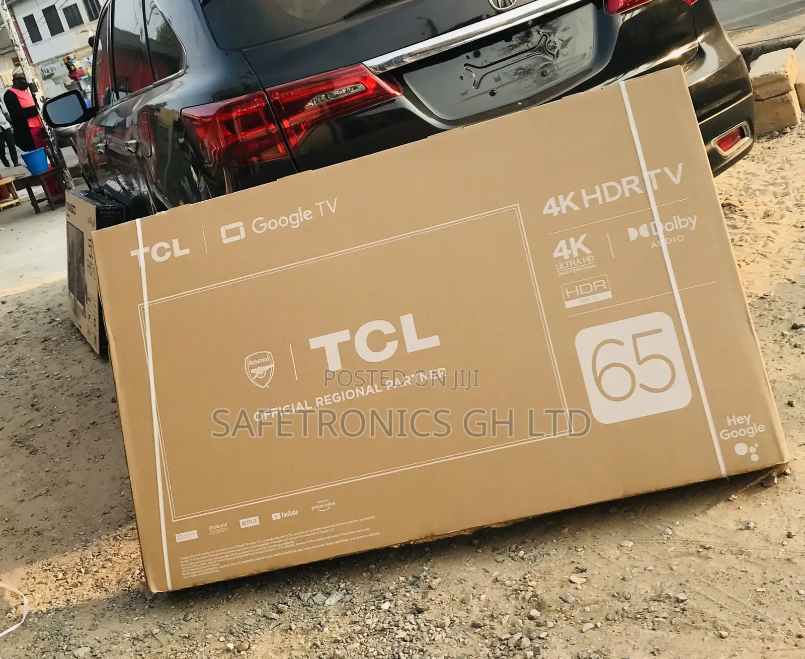 Electric TCL 65 Inch Smart Led P635 (Black) Tv
