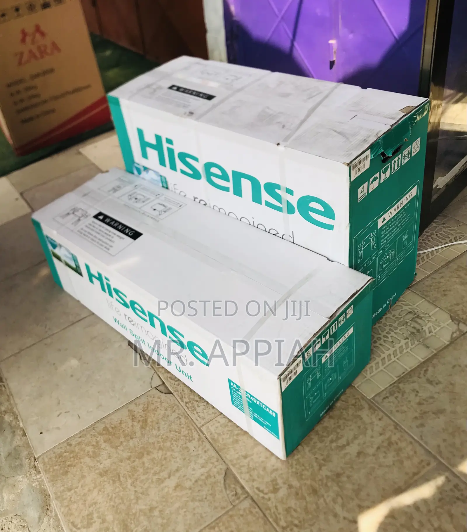 Fast Chilling Hisence 1.5hp R410 Non Inverter Ac(White).
