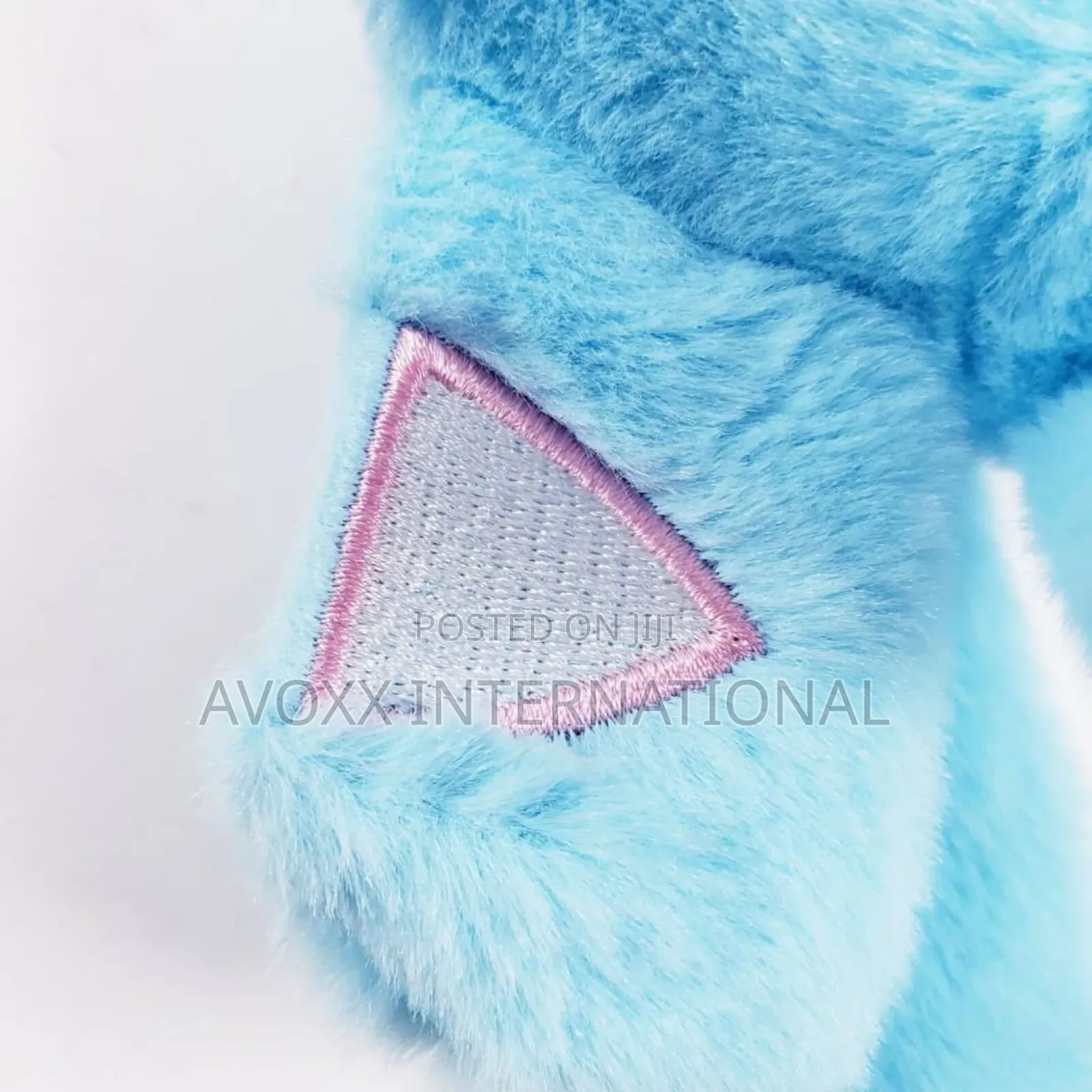 Animal Adventure 3 Plush Tiger Dog Toy - Blue