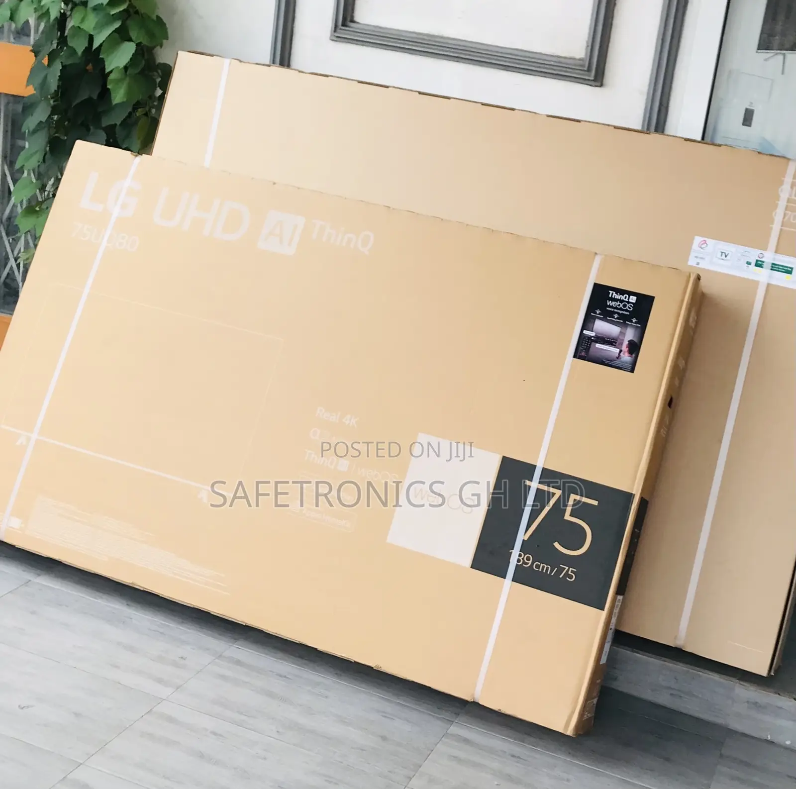 Lg Smart 75”Led Inch Uhd Crystal Ur78 Tv