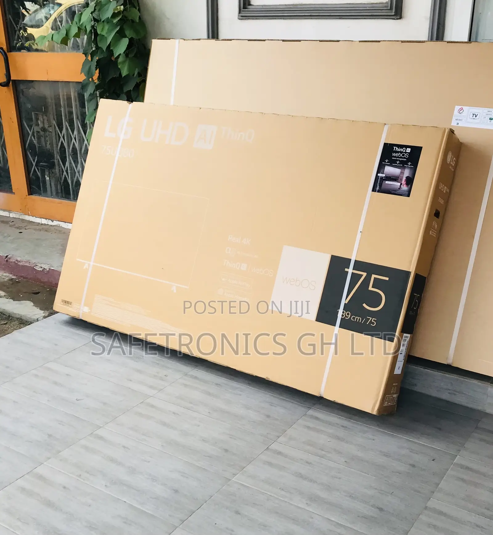 Crystal Uhd Lg 75”Led Smart Black Ur78 Tv