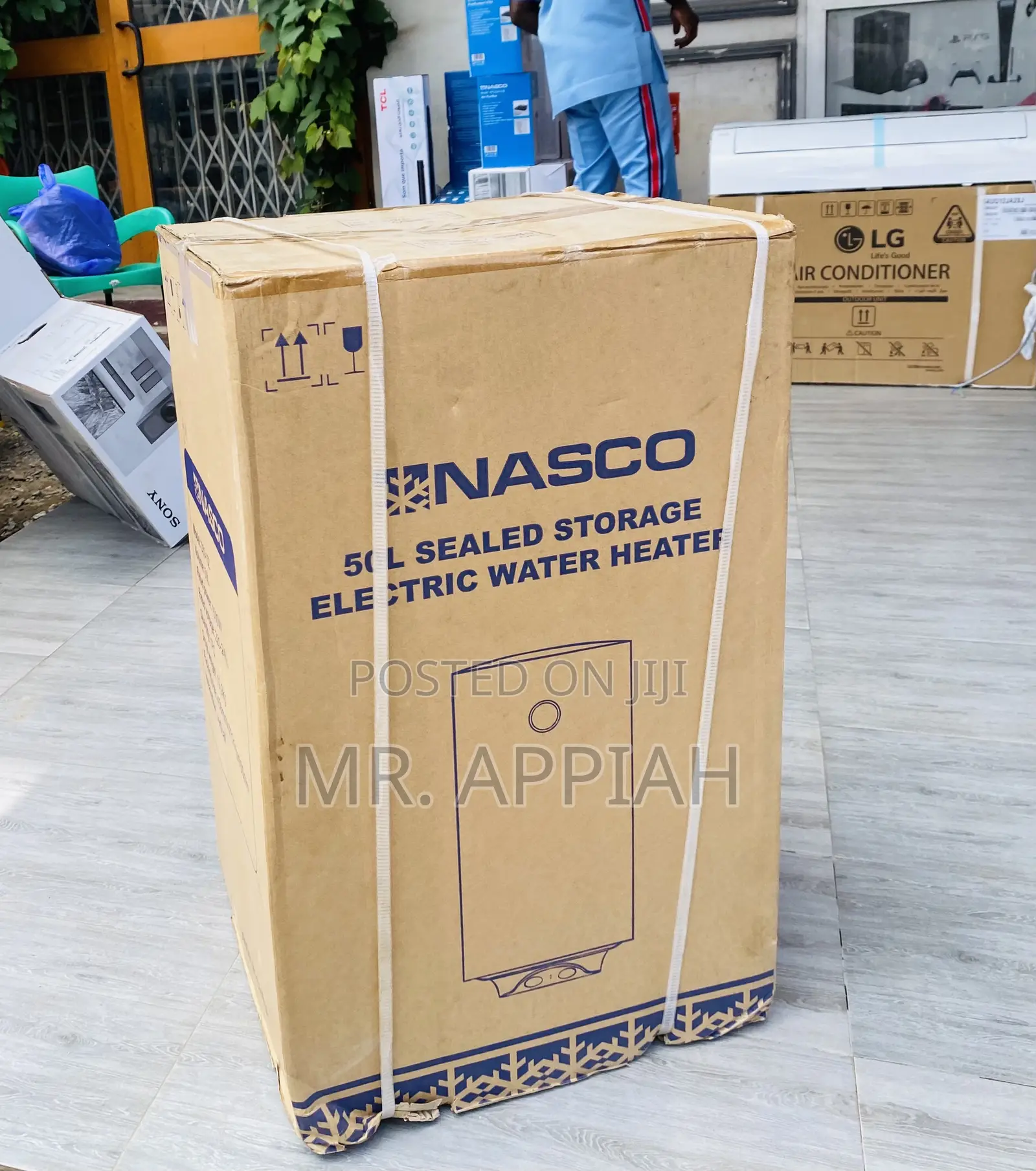 Shop Authentic Nasco 50L Electric Water Heater(White).