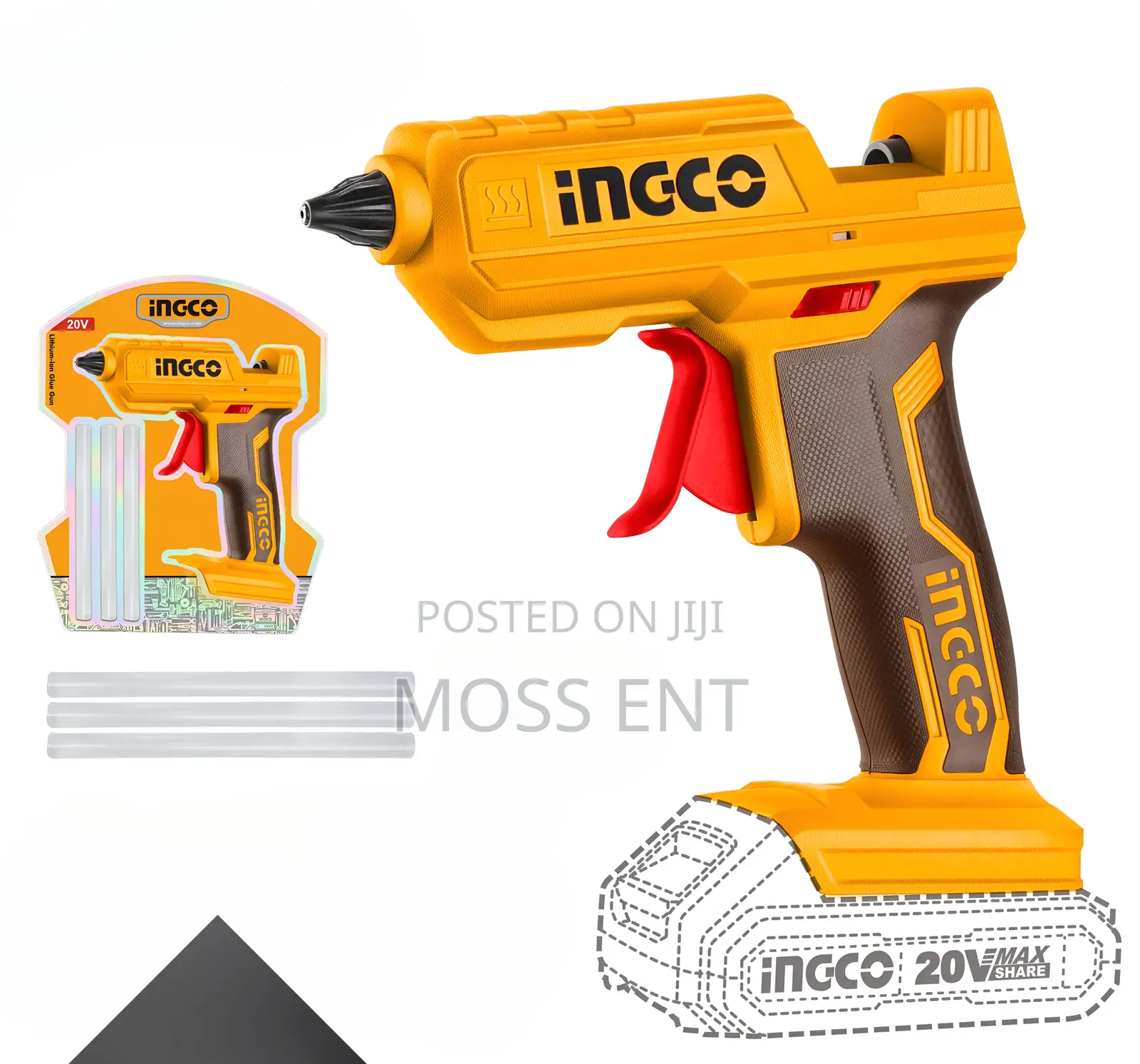 L-I Glue Gun 20v - Cggli2001