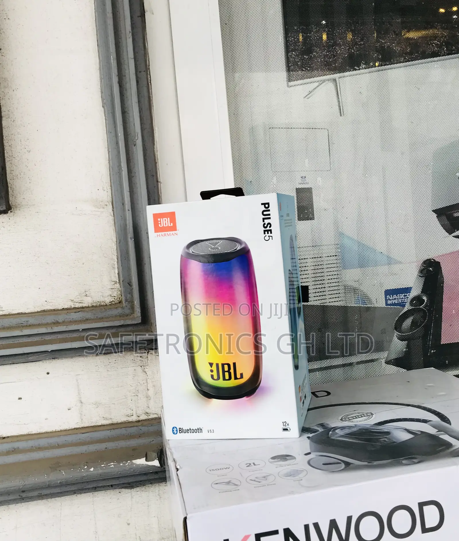 Black JBL Bluetooth Wireless Pulse Speakers