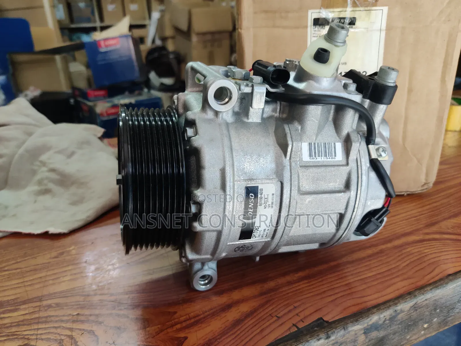 Ac Compressor for Mercedes Benz S Class W221 -Denso (Germany