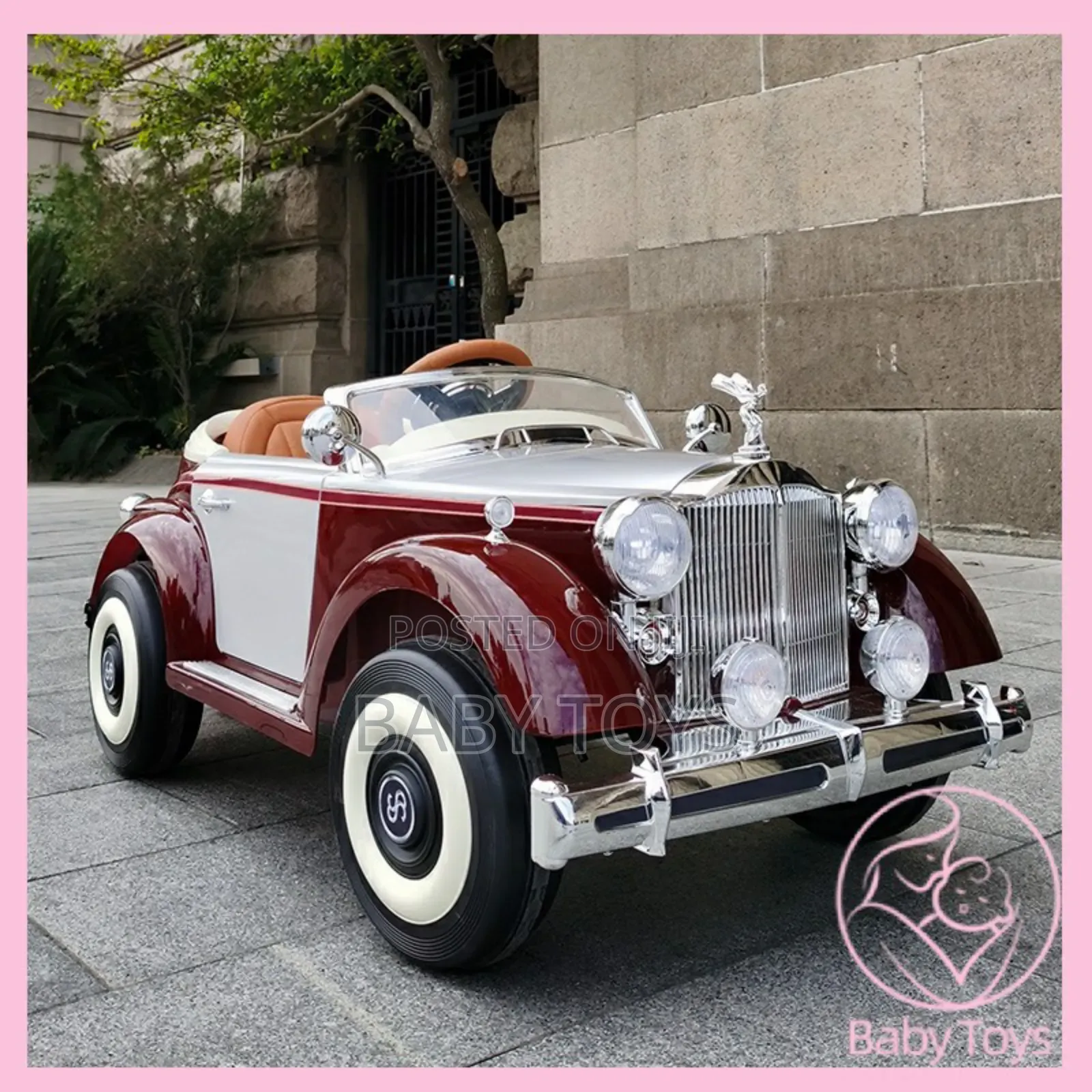 Remote Control Rolls- Royce Kids Ride on Toy Car Jf - C82